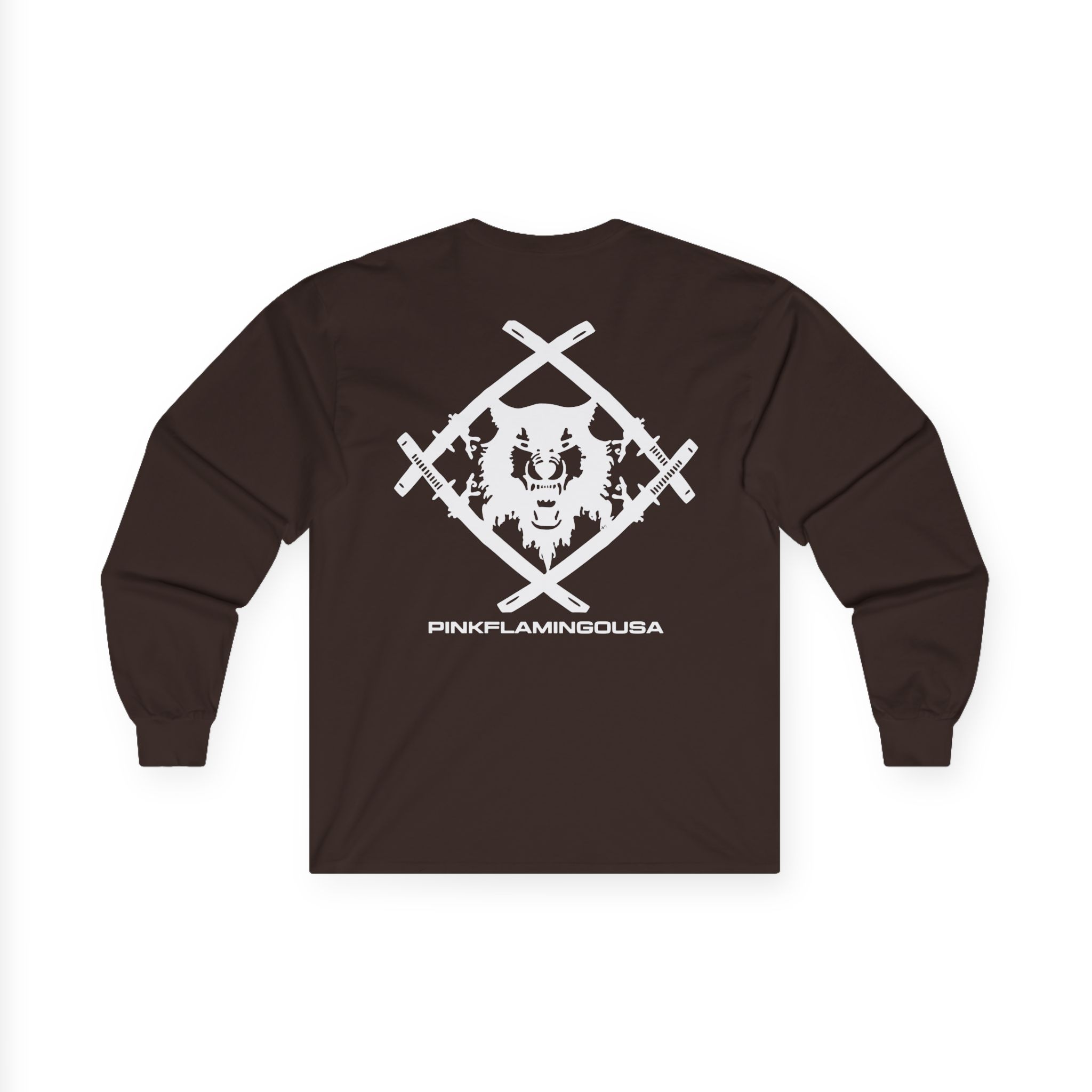 Xavier Wulf Pinkflamingousa Unisex Ultra Cotton Long Sleeve Tee