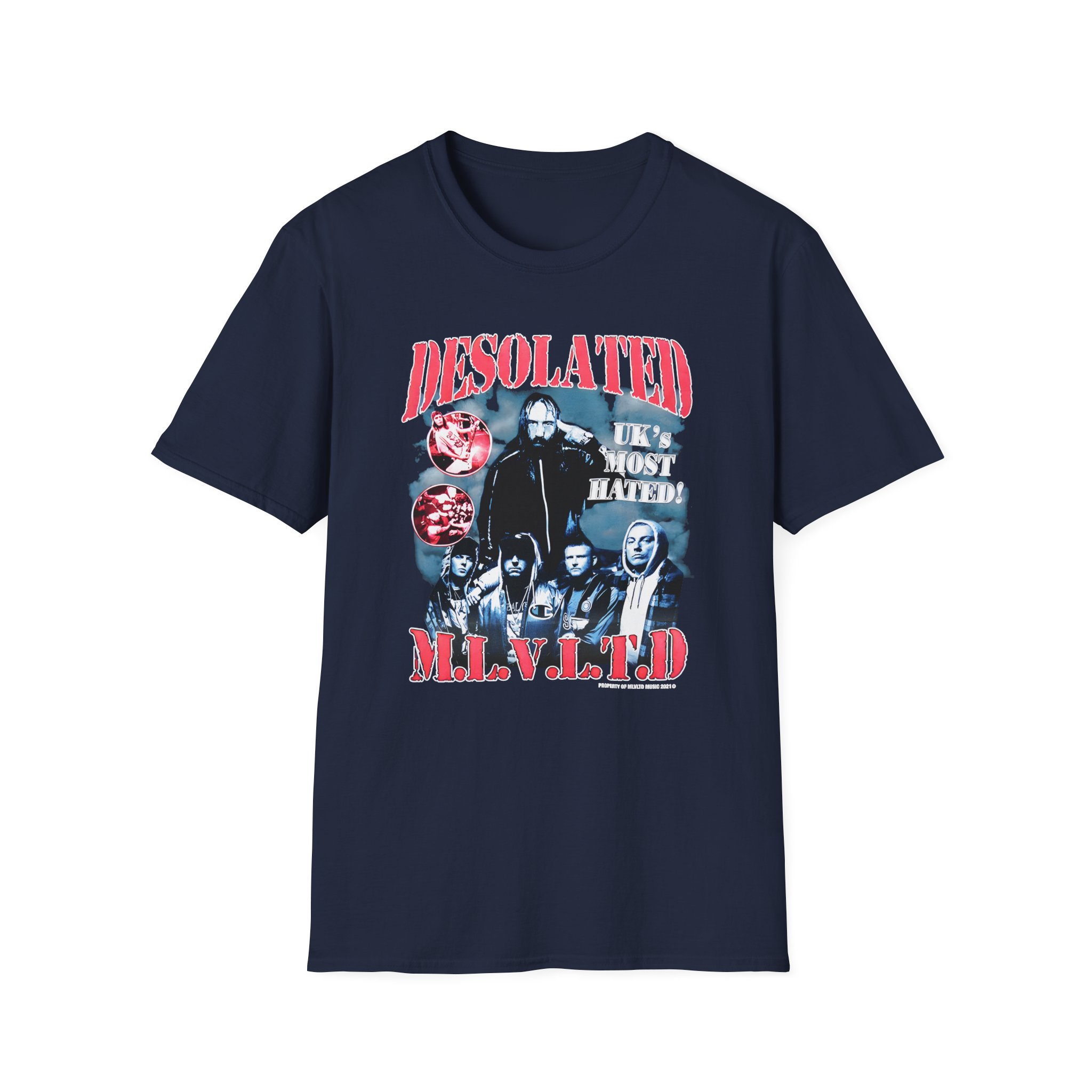 Desolated UK's Most Hated Unisex Softstyle T-Shirt