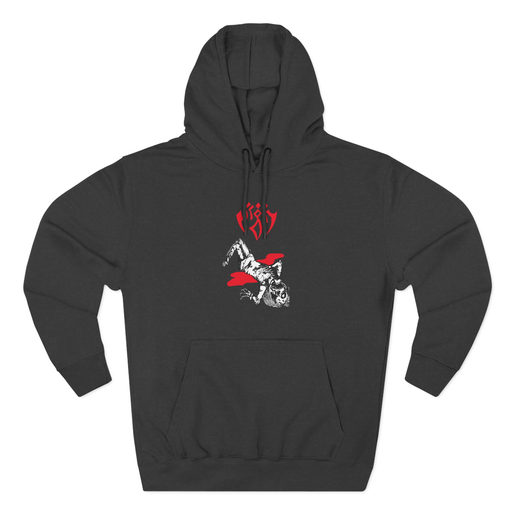 Sigh Tragedies Three-Panel Fleece Hoodie