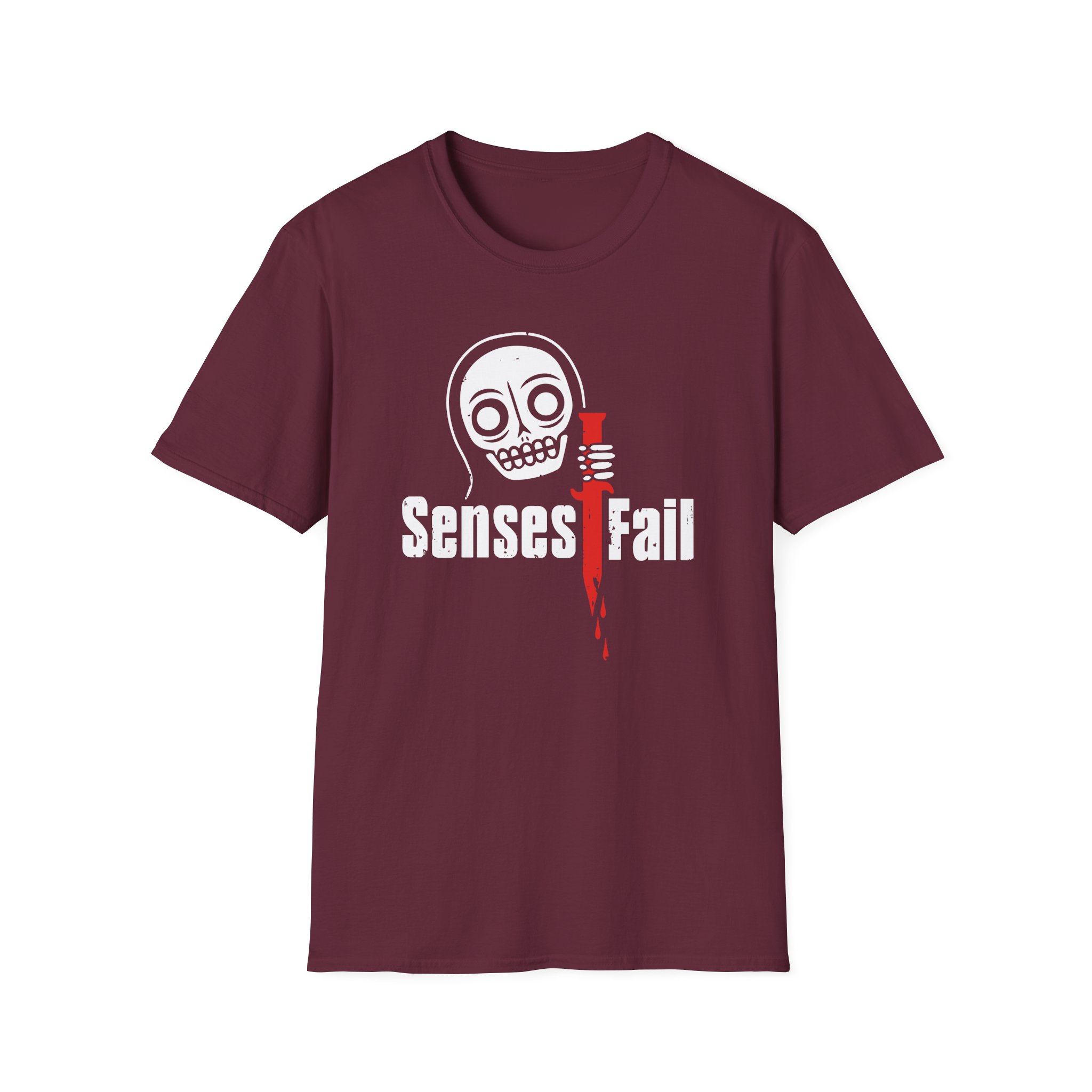 Senses Fail Knife Unisex Softstyle T-Shirt
