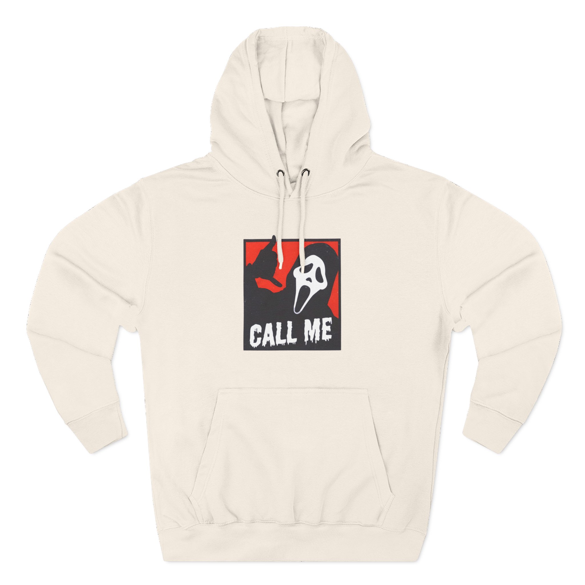 Ghostface CALL ME Three-Panel Fleece Hoodie
