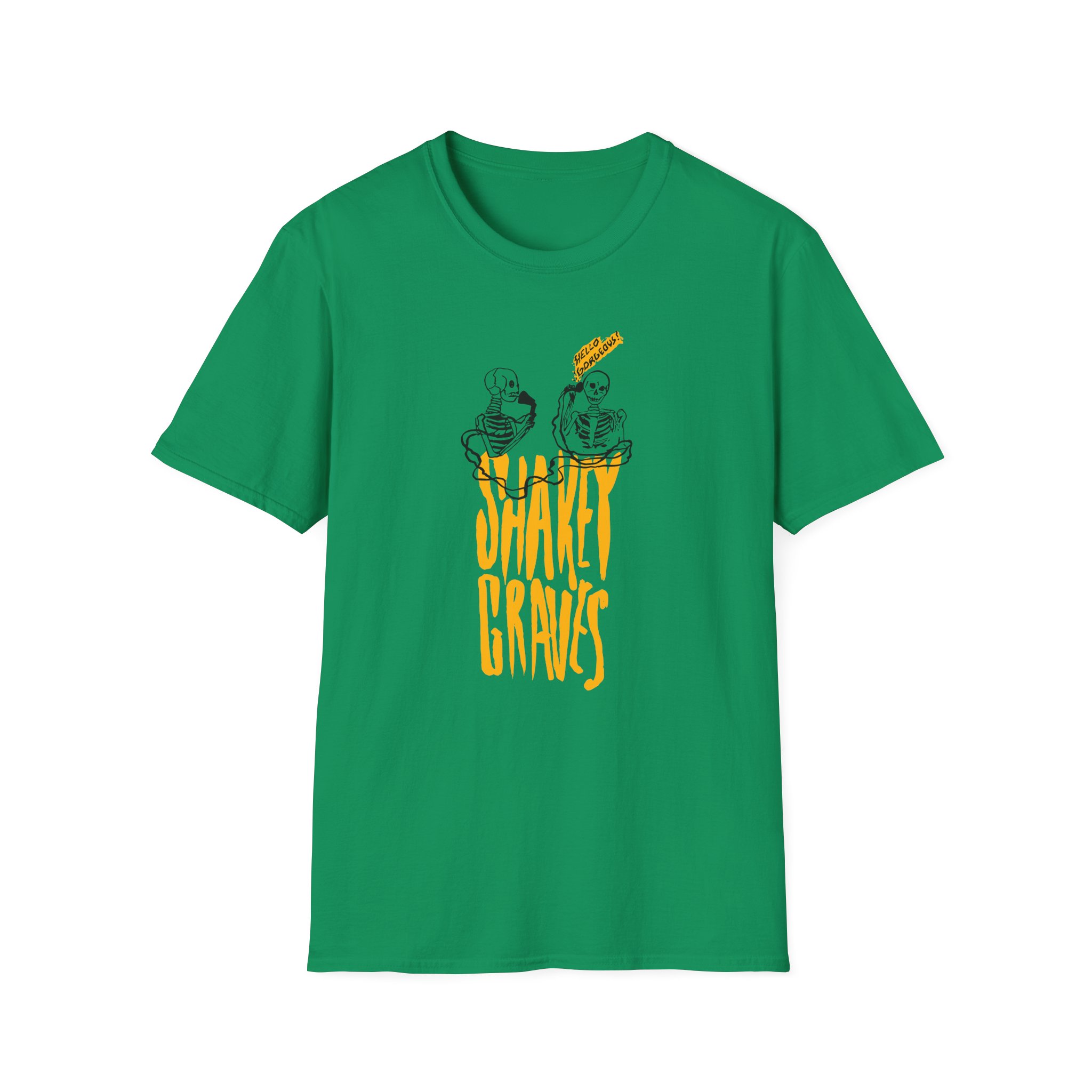 Shakey Graves Hello Gorgeous? Unisex Softstyle T-Shirt