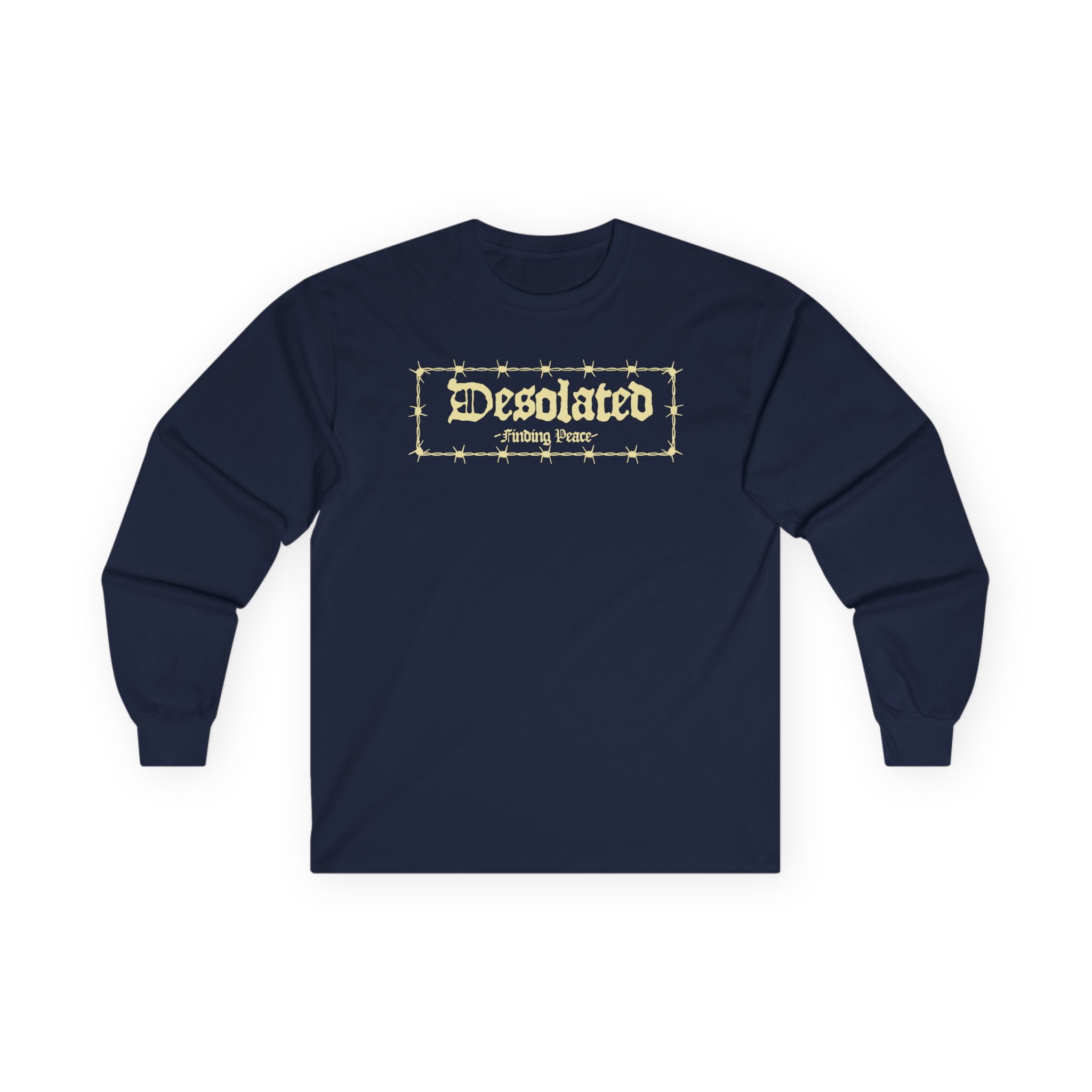 Desolated Finding Peace Unisex Ultra Cotton Long Sleeve Tee