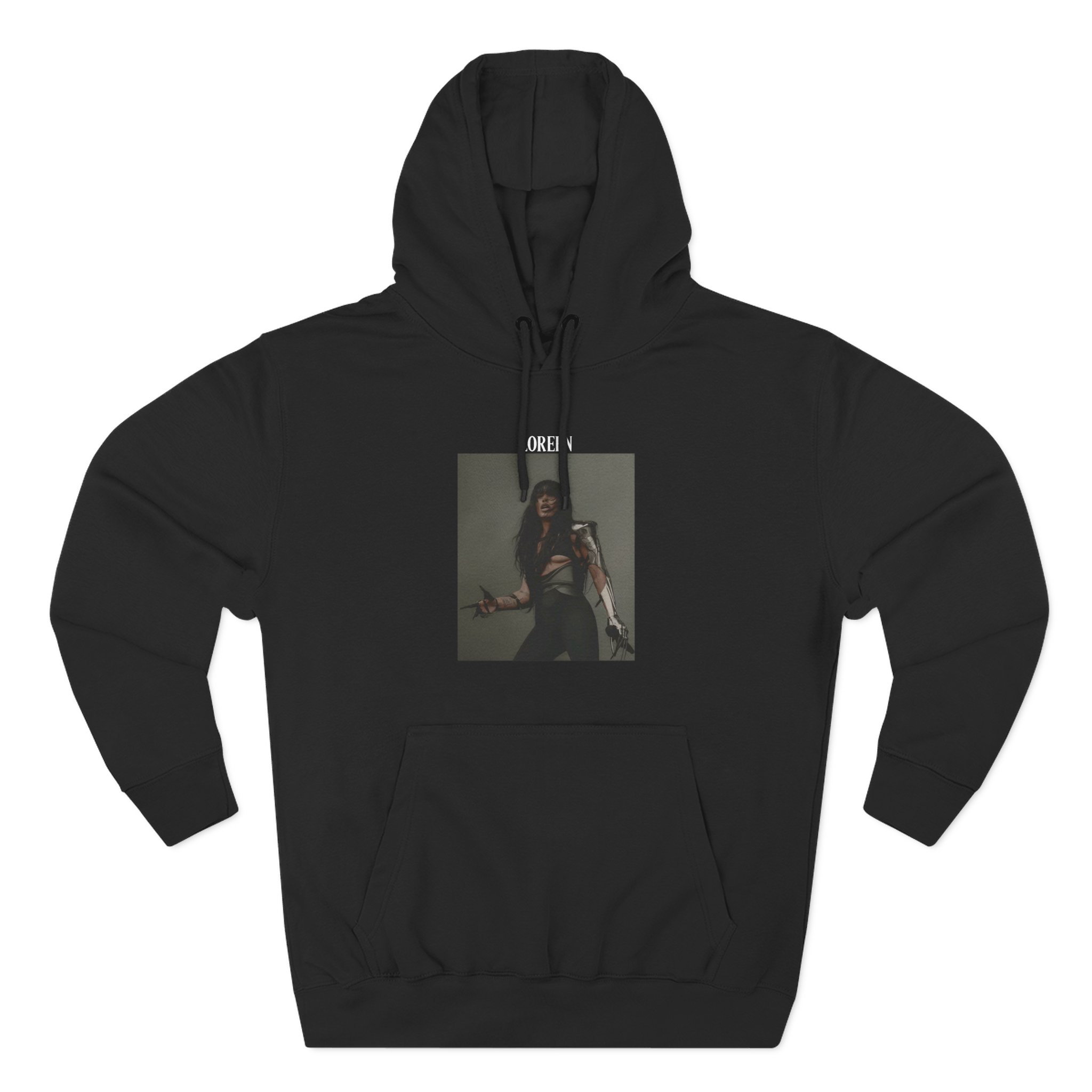 Loreen Photo Three-Panel Fleece Hoodie