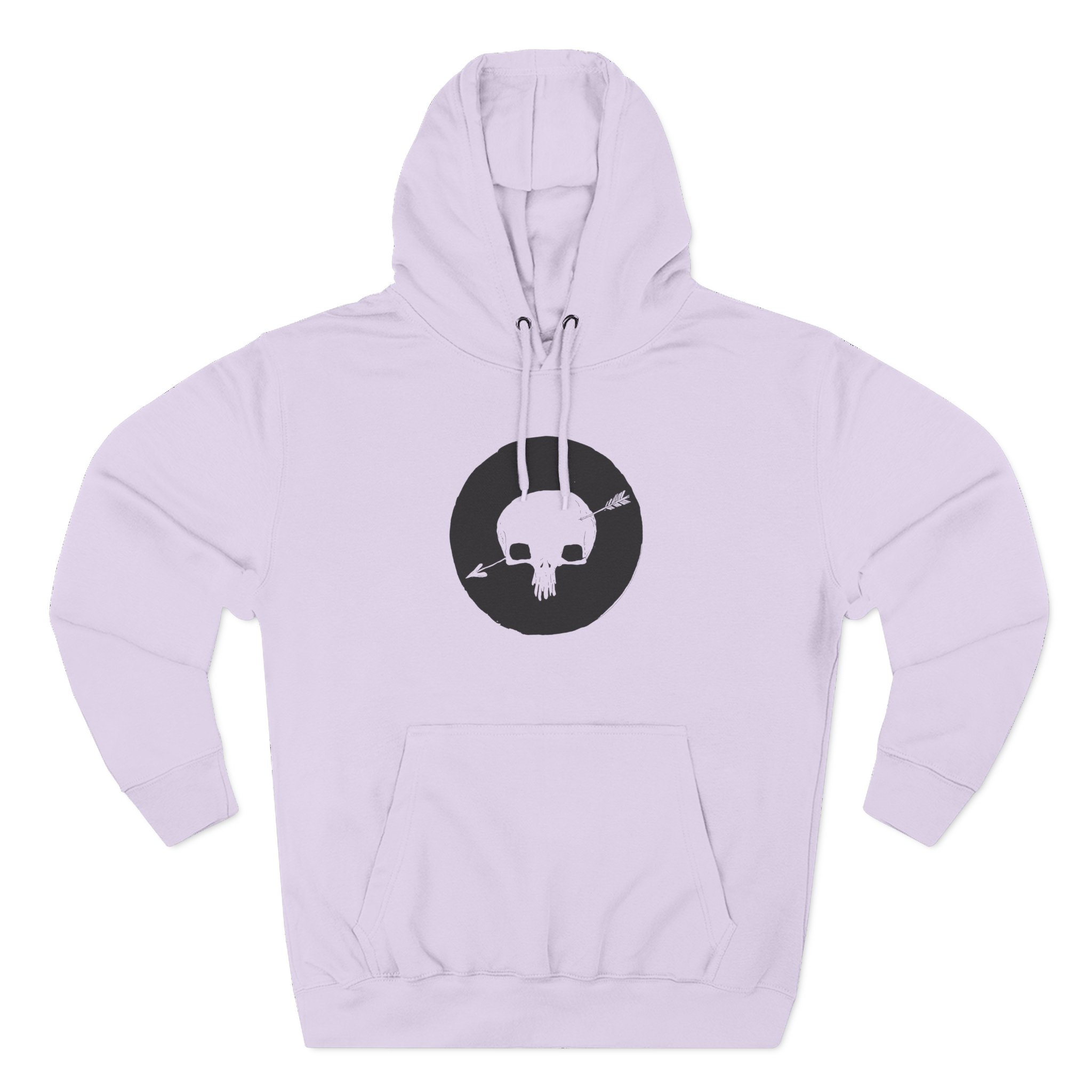 Shakey Graves SKULL Three-Panel Fleece Hoodie