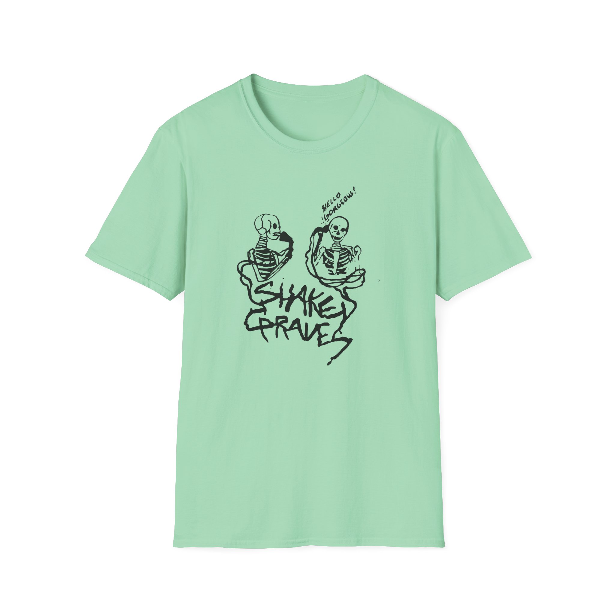 Shakey Graves Hello Gorgeous? Unisex Softstyle T-Shirt