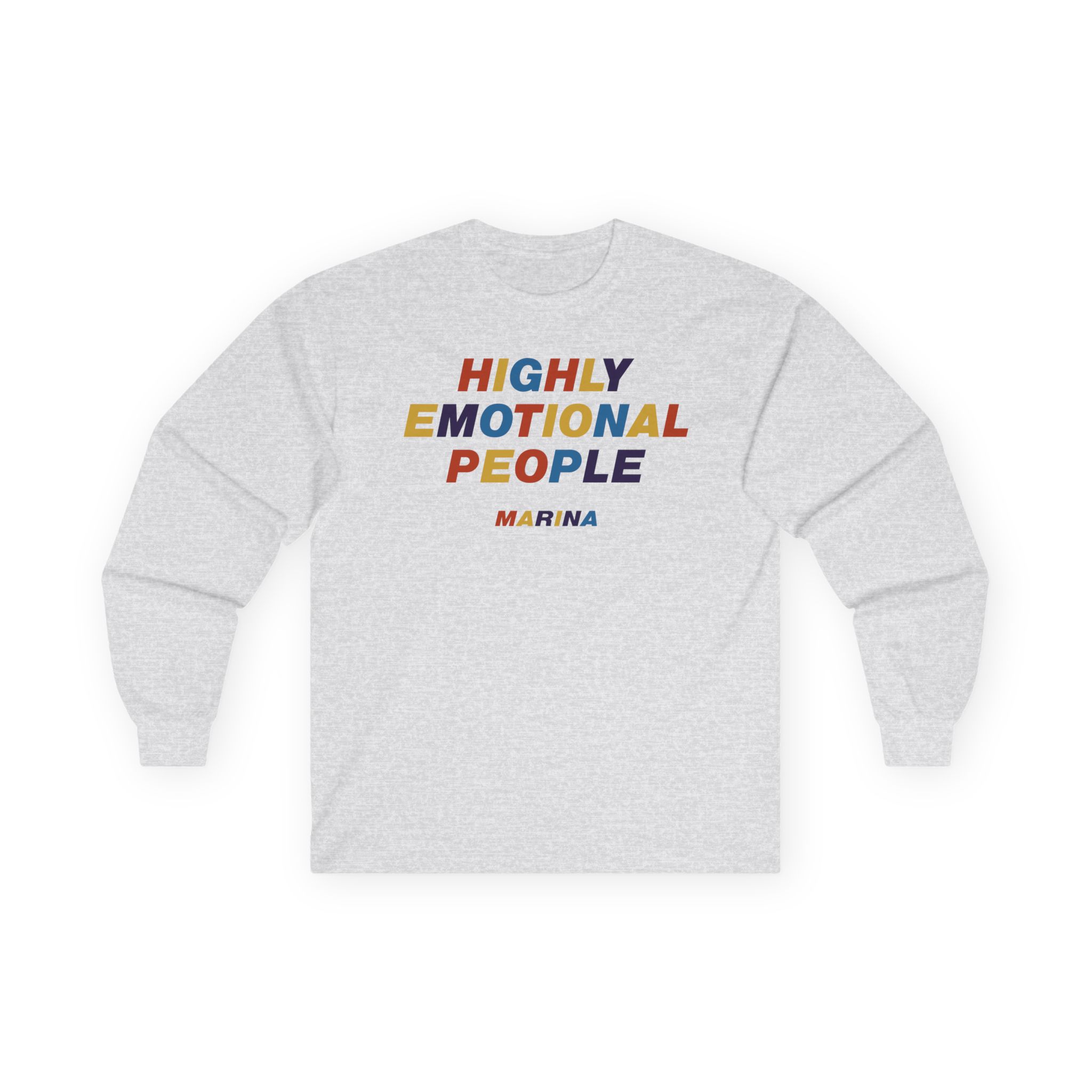 Marina Highly Emotional People Unisex Ultra Cotton Long Sleeve Tee