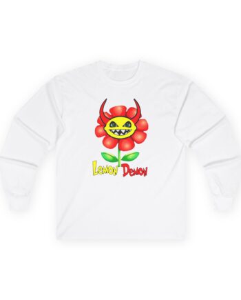 Lemon Demon Flower Unisex Ultra Cotton Long Sleeve Tee