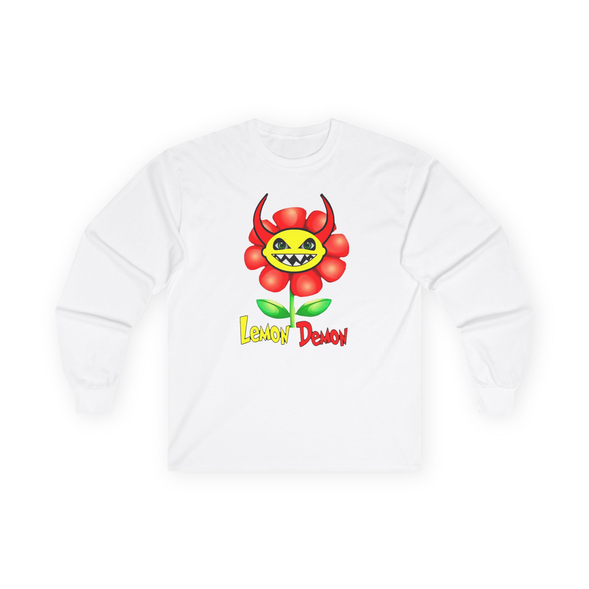 Lemon Demon Flower Unisex Ultra Cotton Long Sleeve Tee