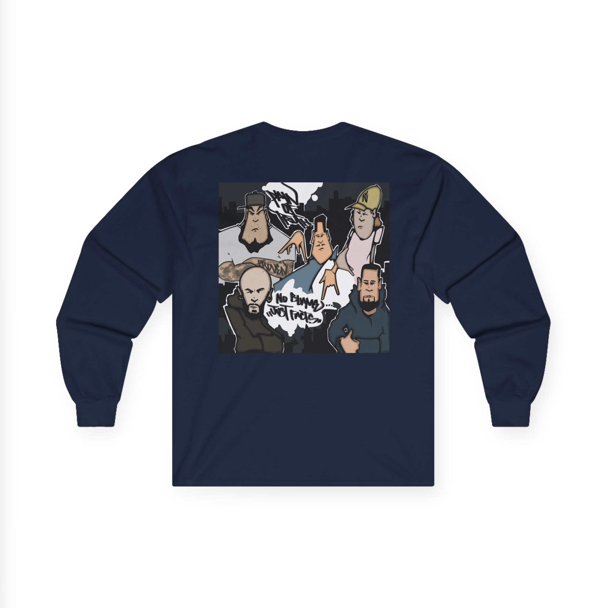 Pain of Truth No Blame...just Facts Unisex Ultra Cotton Long Sleeve Tee