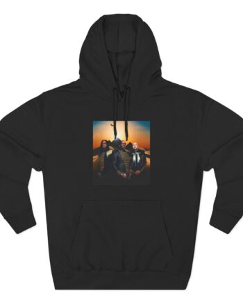 Earth Wind & Fire Photo Three-Panel Fleece Hoodie