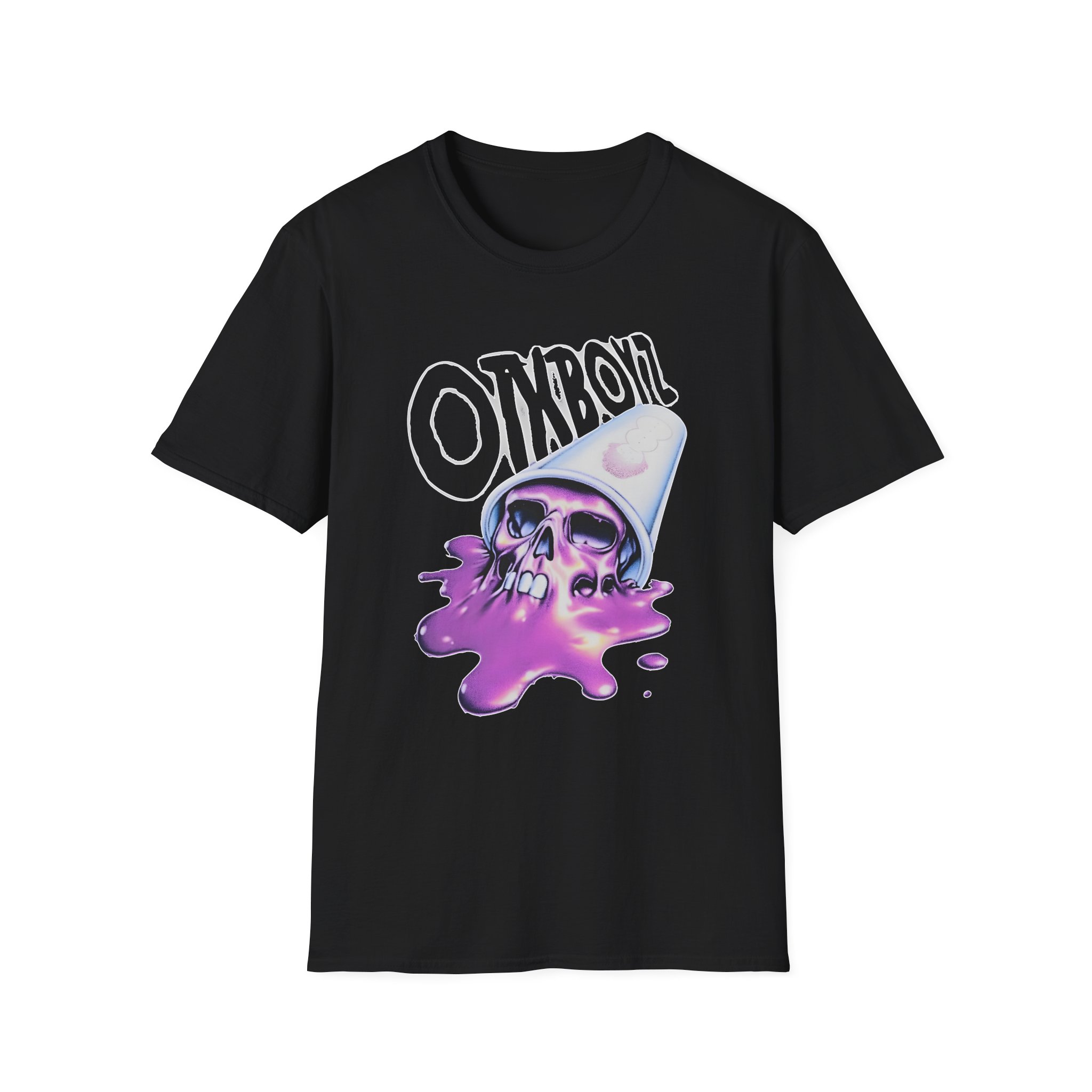Ohgeesy Oil Spill Unisex Softstyle T-Shirt