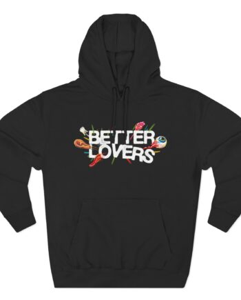 Better Lovers Highly Irresponsible Album Art Three-Panel Fleece Hoodie