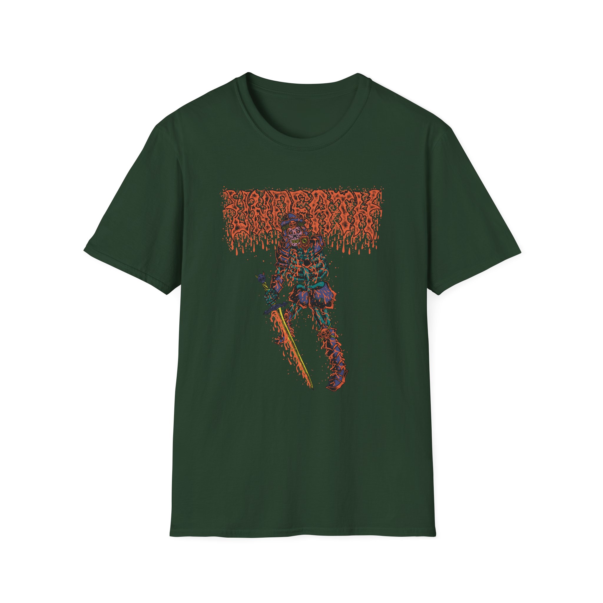 Undeath Skeleton Gun Unisex Softstyle T-Shirt