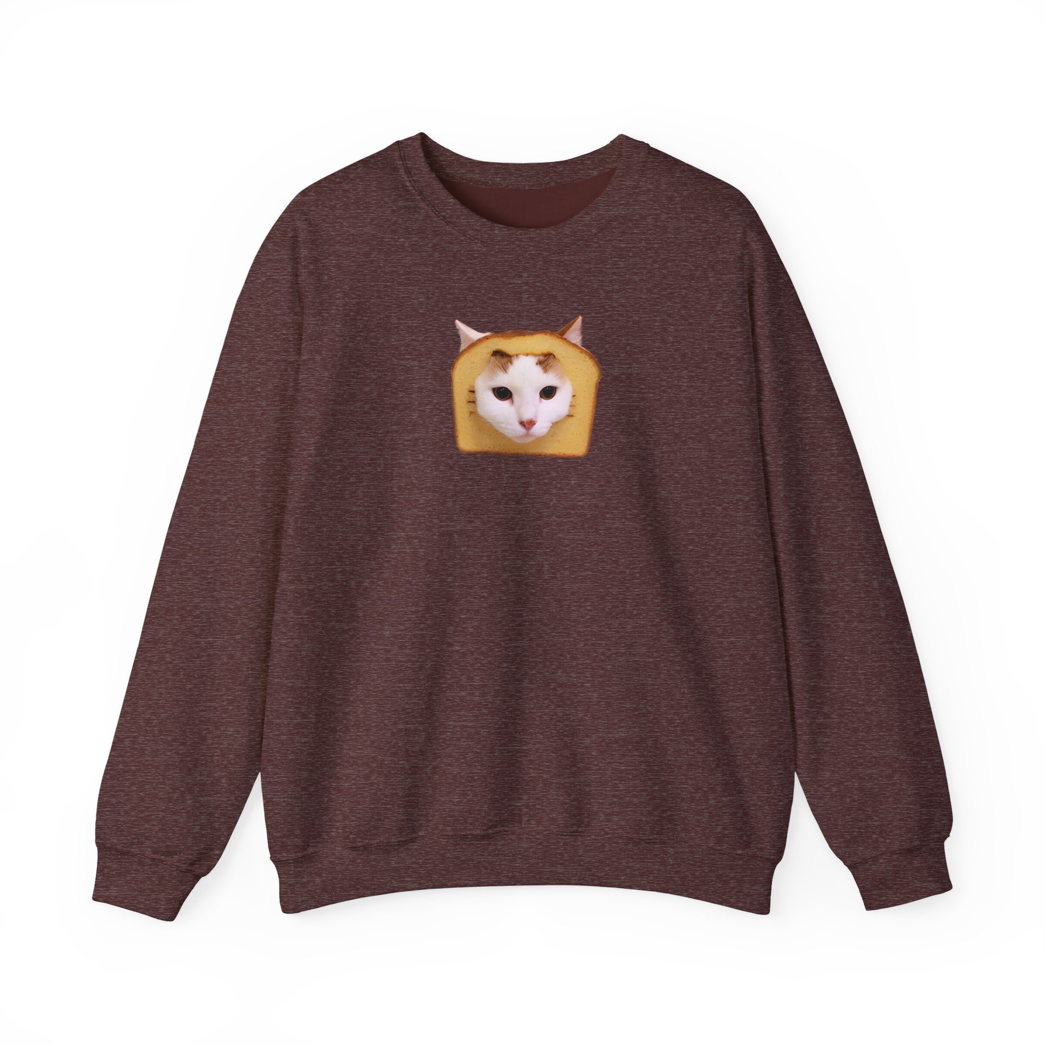 William Osman Bread Cat Unisex Heavy Blendâ„¢ Crewneck Sweatshirt
