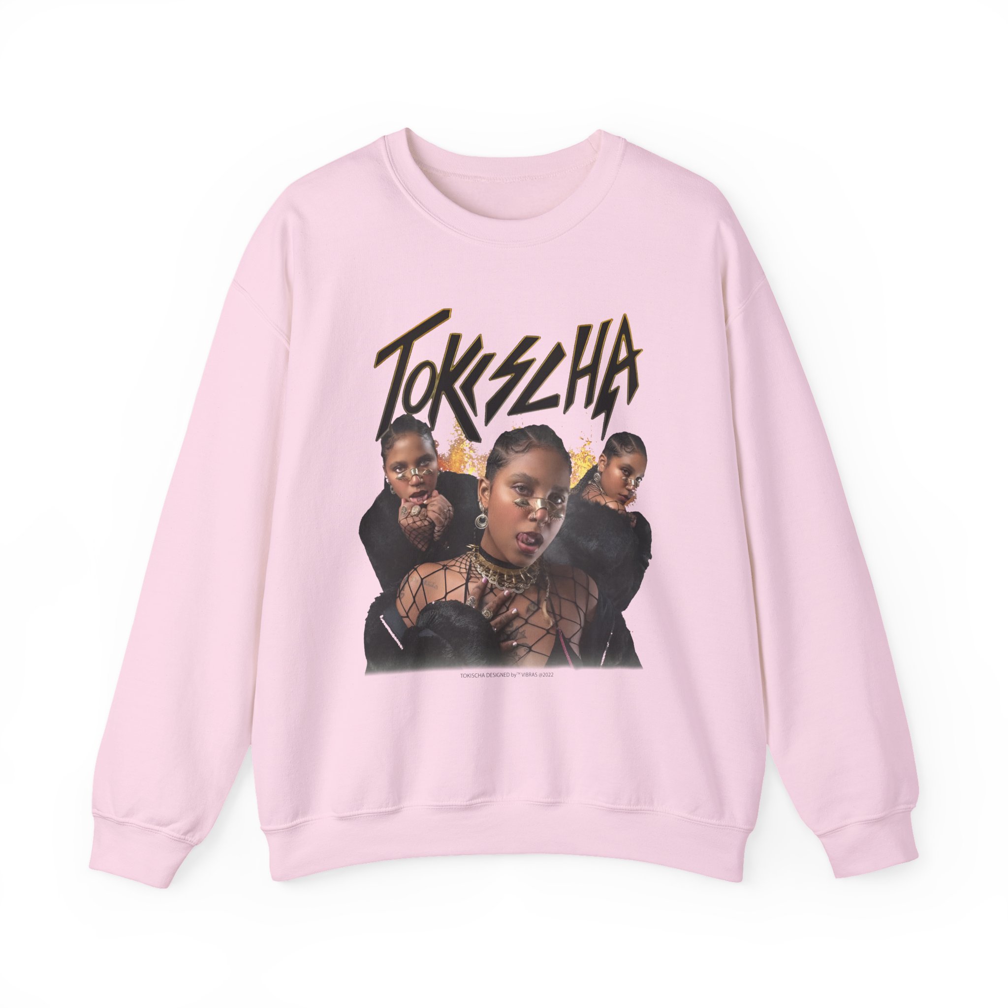 Tokischa Unisex Heavy Blendâ„¢ Crewneck Sweatshirt