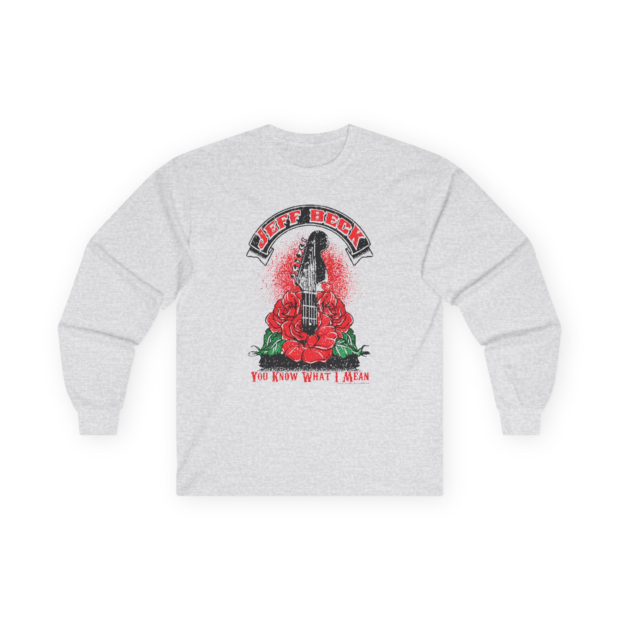 Jeff Beck You Know What I Mean Unisex Ultra Cotton Long Sleeve Tee