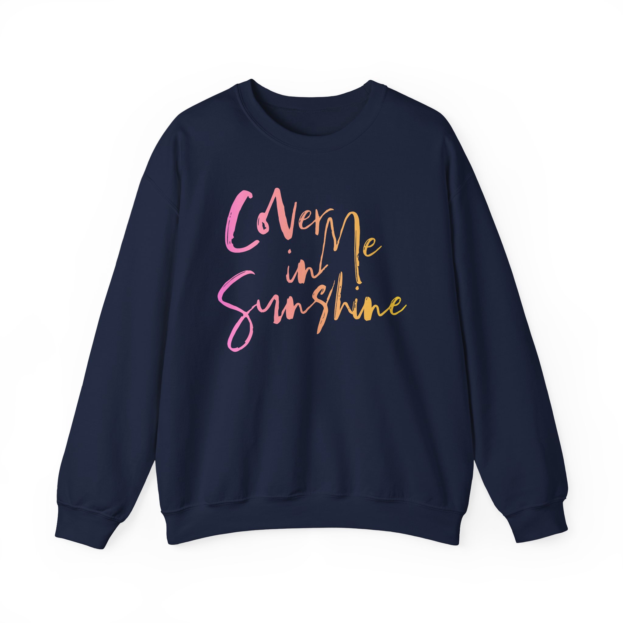 P!nk Gradient Cover Me in Sunshine Unisex Heavy Blendâ„¢ Crewneck Sweatshirt