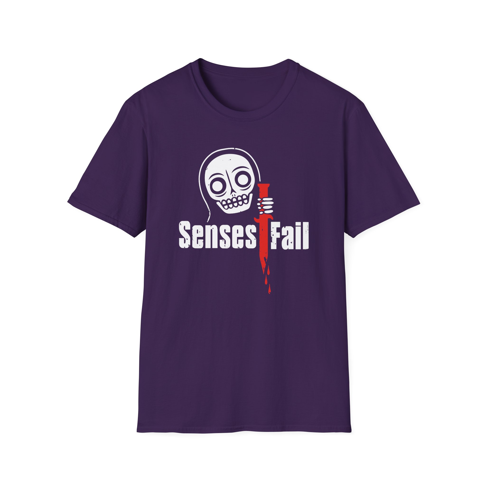 Senses Fail Knife Unisex Softstyle T-Shirt