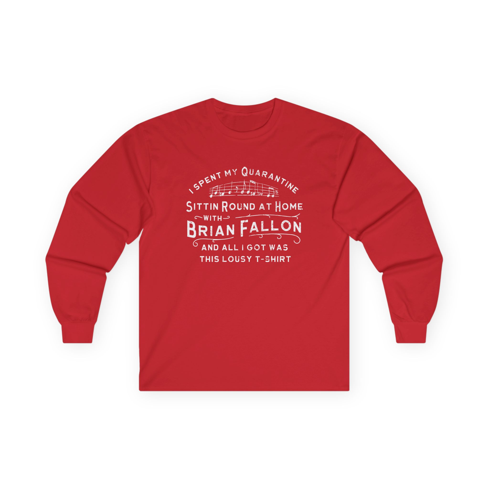 Brian Fallon Sittin Round Unisex Ultra Cotton Long Sleeve Tee