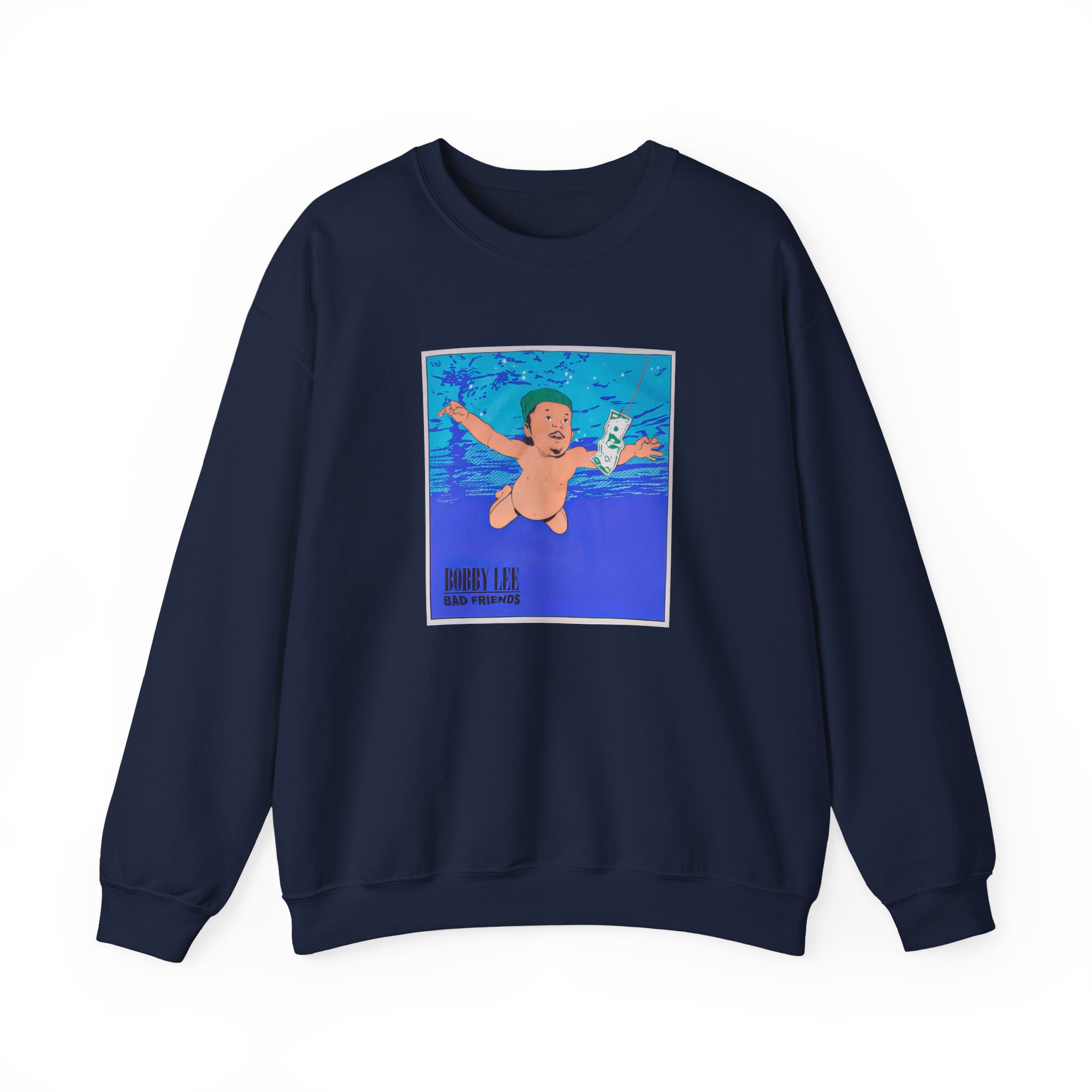 Bad Friends Nevermind Unisex Heavy Blendâ„¢ Crewneck Sweatshirt