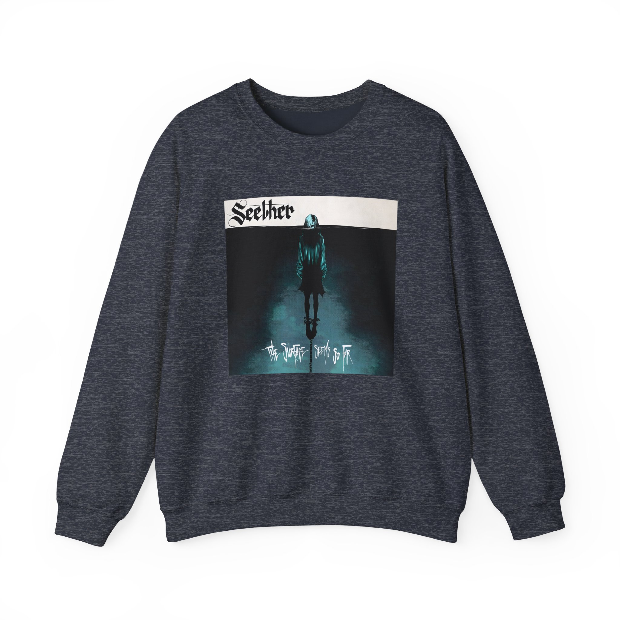 Seether the Surface Seems So Far Unisex Heavy Blendâ„¢ Crewneck Sweatshirt