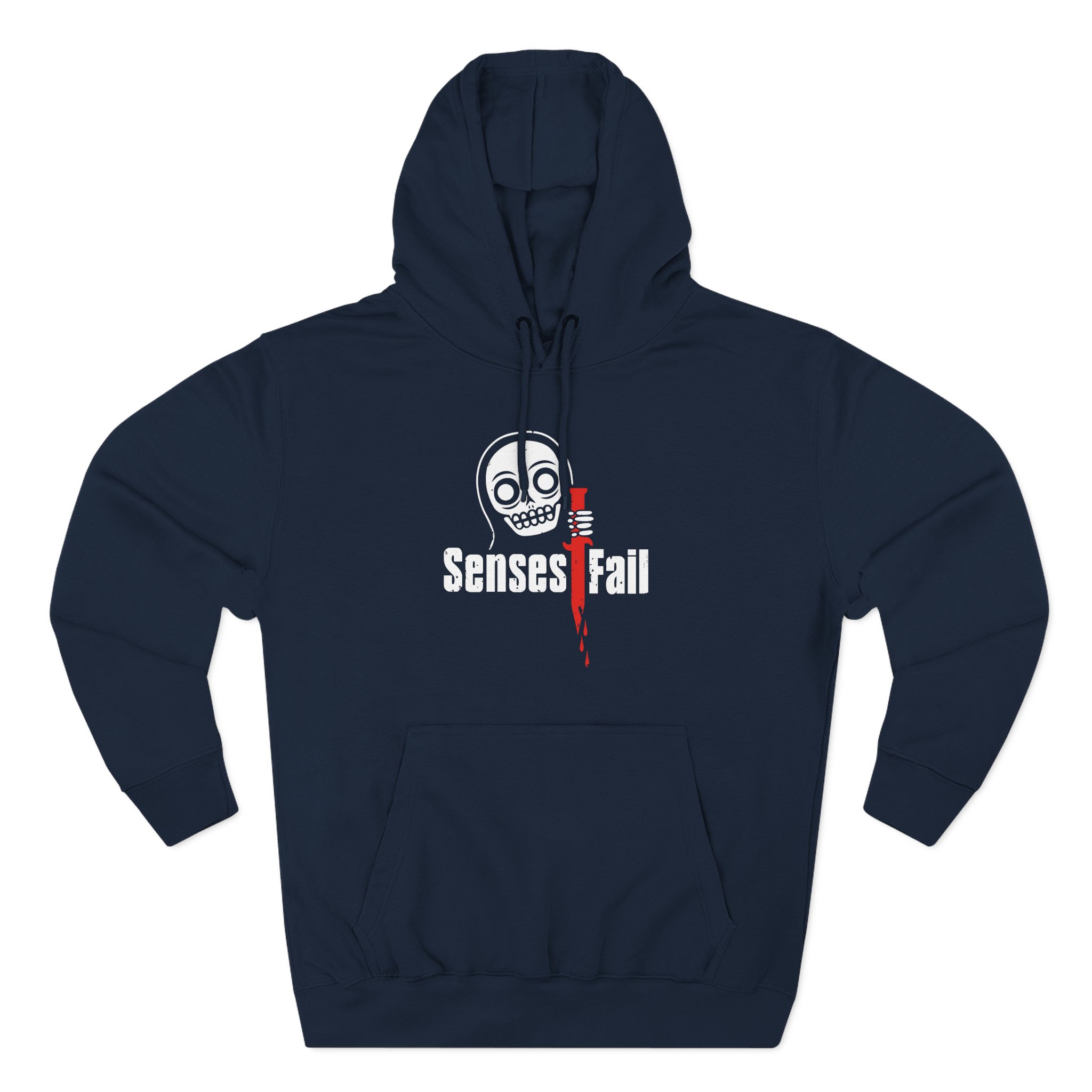 Senses Fail Knife Three-Panel Fleece Hoodie