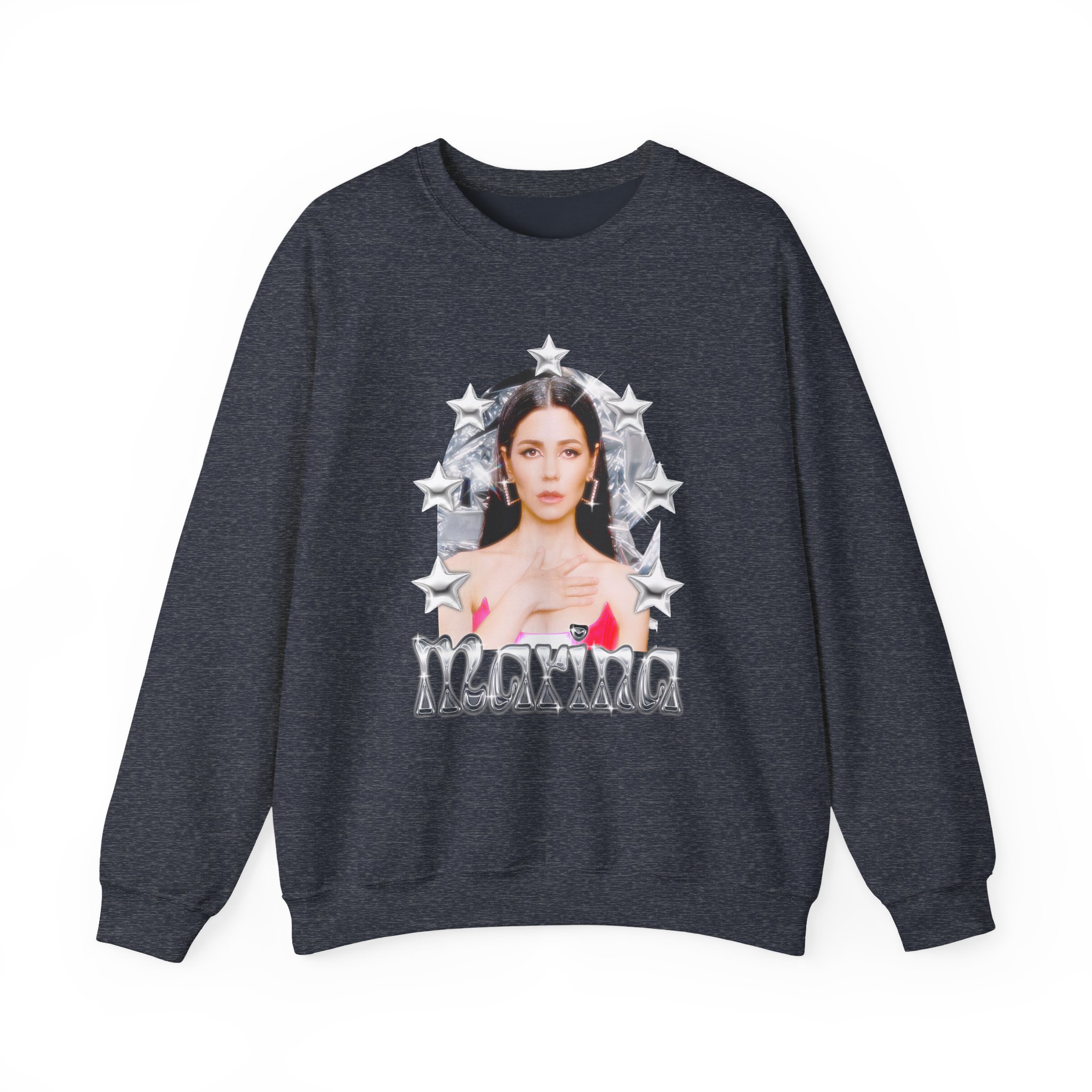 Marina Chrome Stars Unisex Heavy Blendâ„¢ Crewneck Sweatshirt