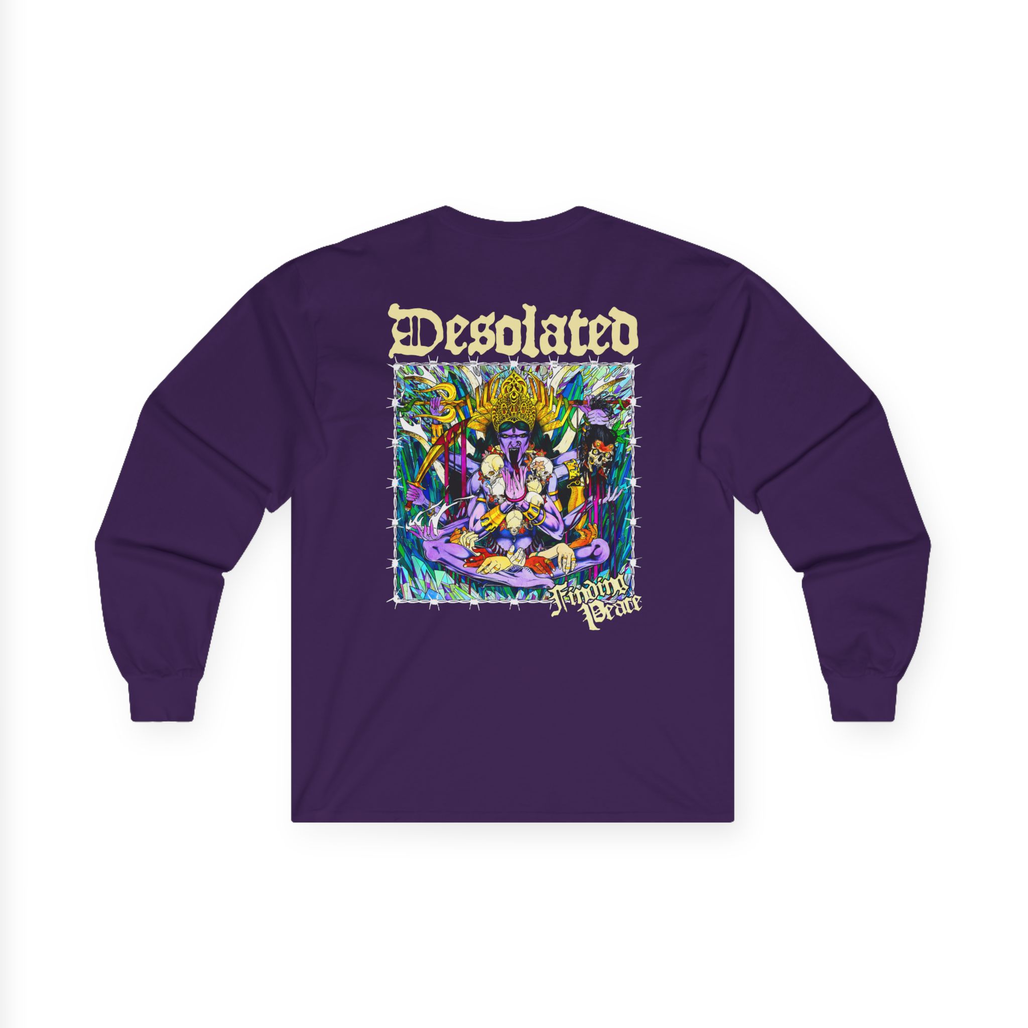 Desolated Finding Peace Unisex Ultra Cotton Long Sleeve Tee