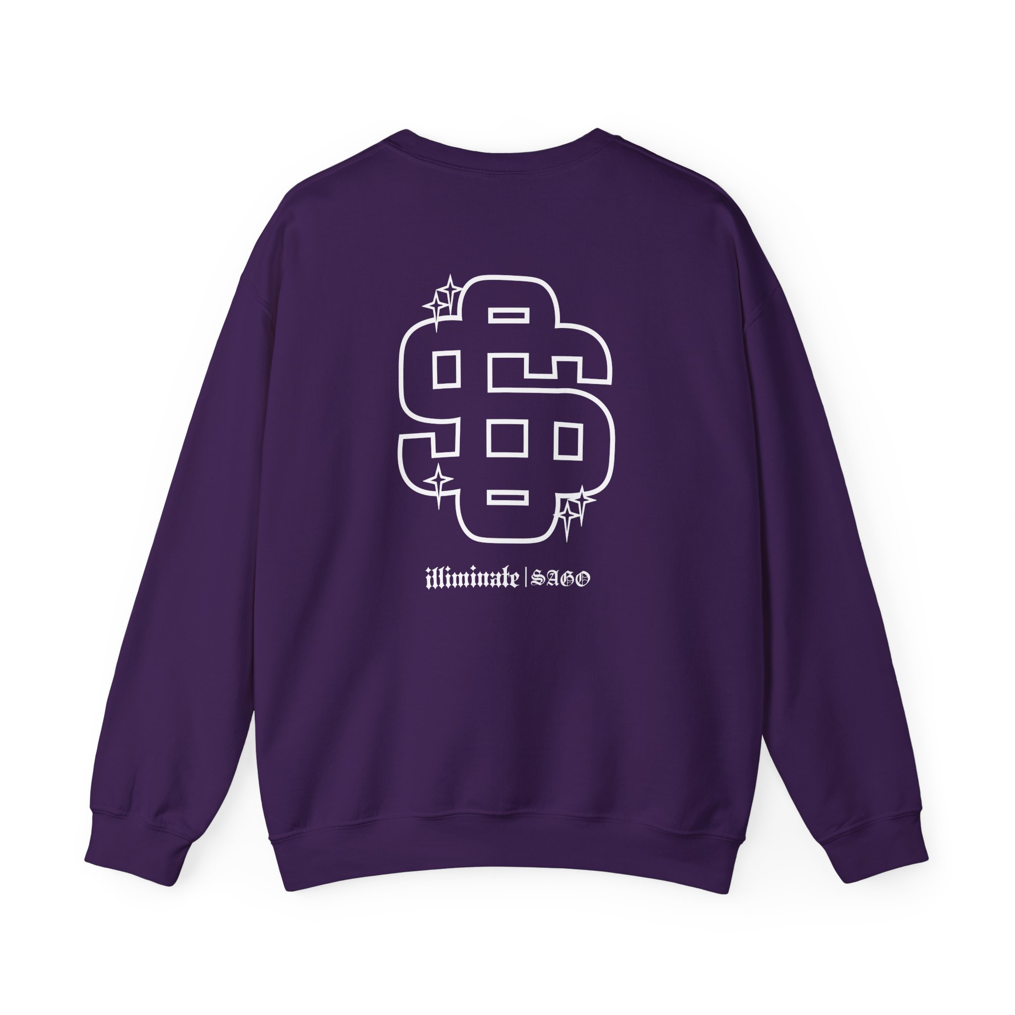 Illiminate Collab Unisex Heavy Blendâ„¢ Crewneck Sweatshirt