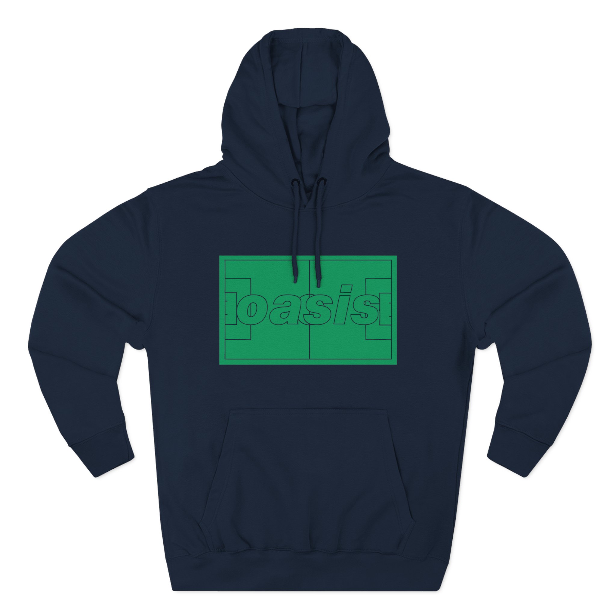 Oasis Logo Pitch Three-Panel Fleece Hoodie