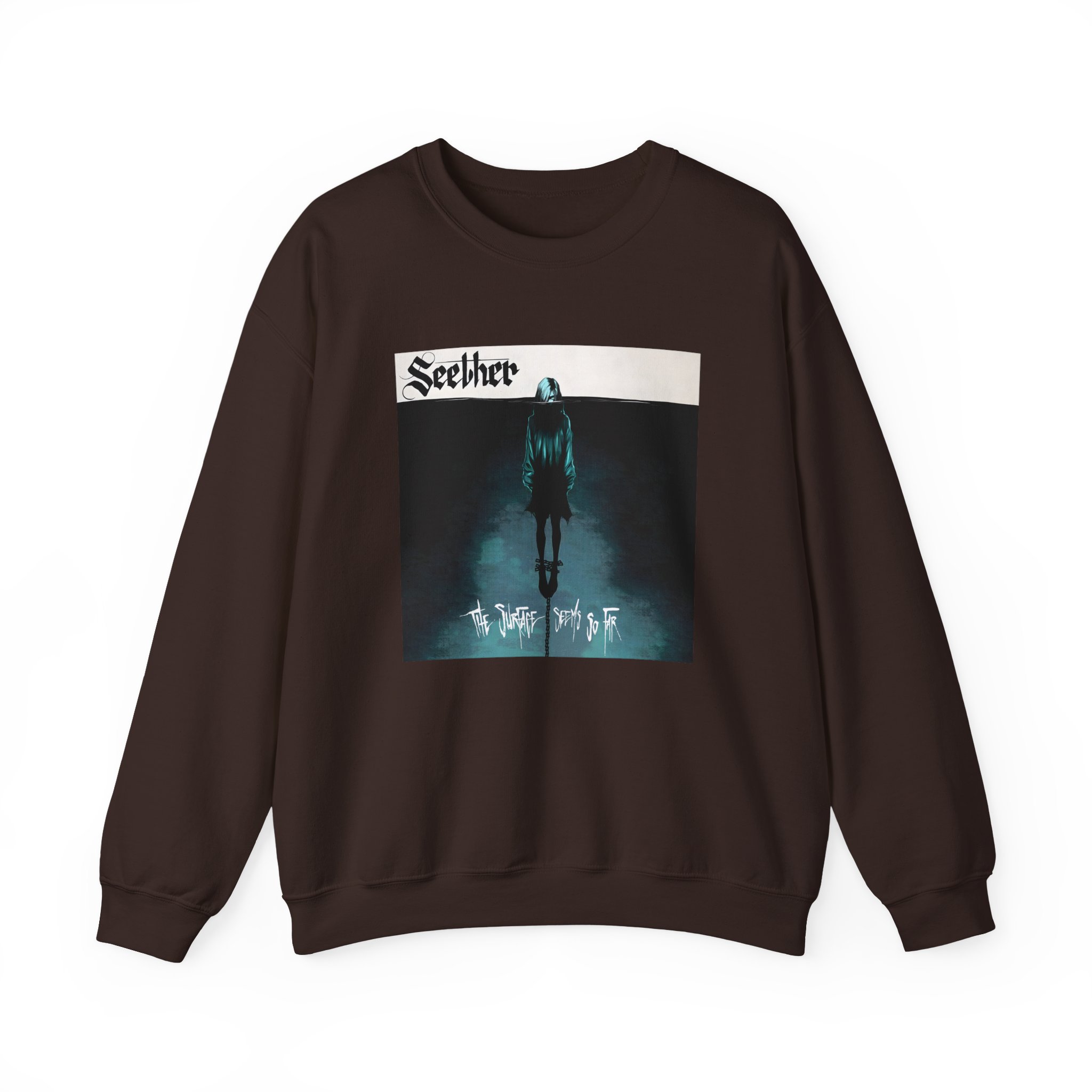 Seether the Surface Seems So Far Unisex Heavy Blendâ„¢ Crewneck Sweatshirt
