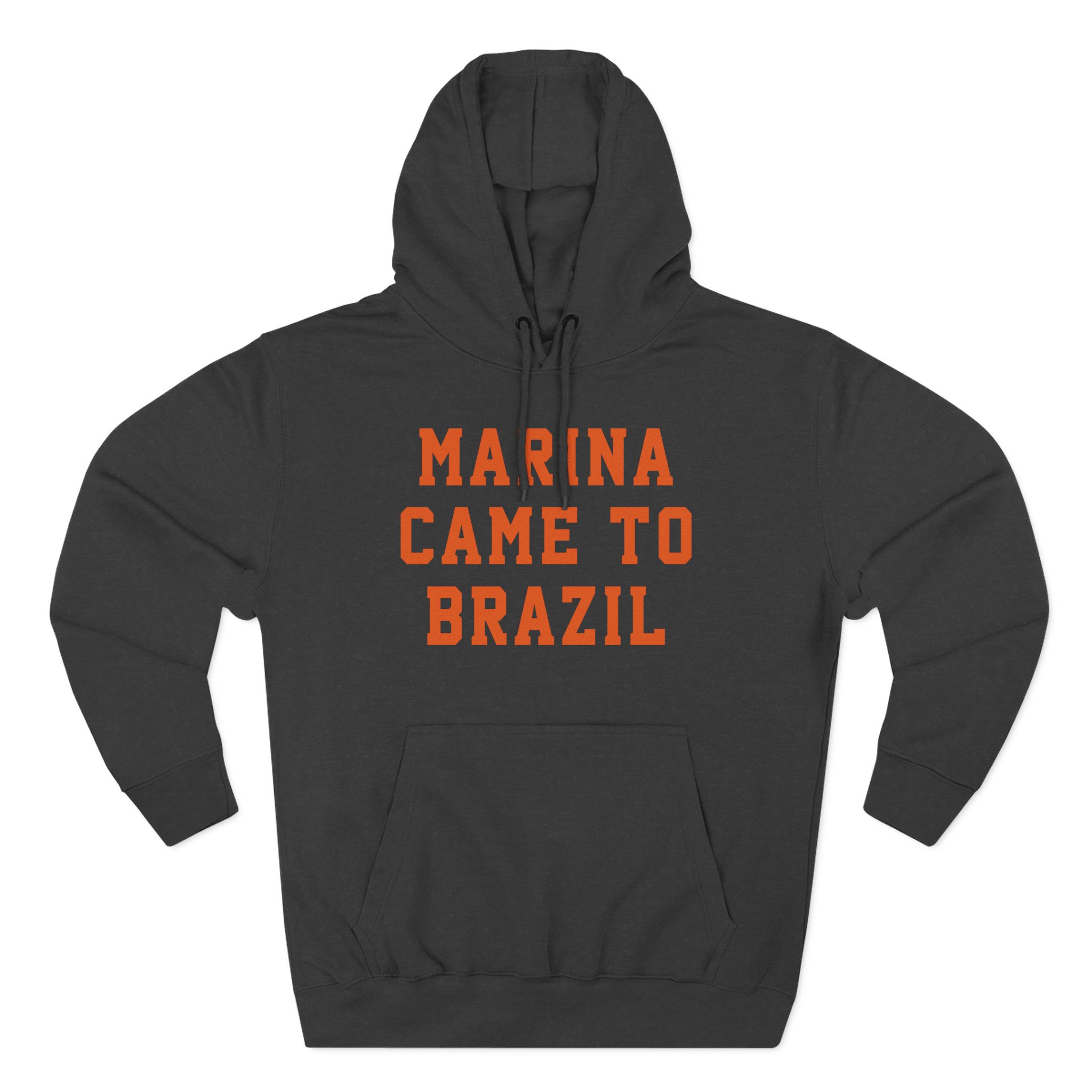 Marina Came to Brazil Three-Panel Fleece Hoodie