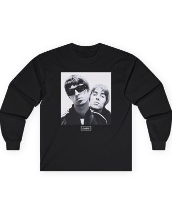 Oasis Liam & Noel Unisex Ultra Cotton Long Sleeve Tee