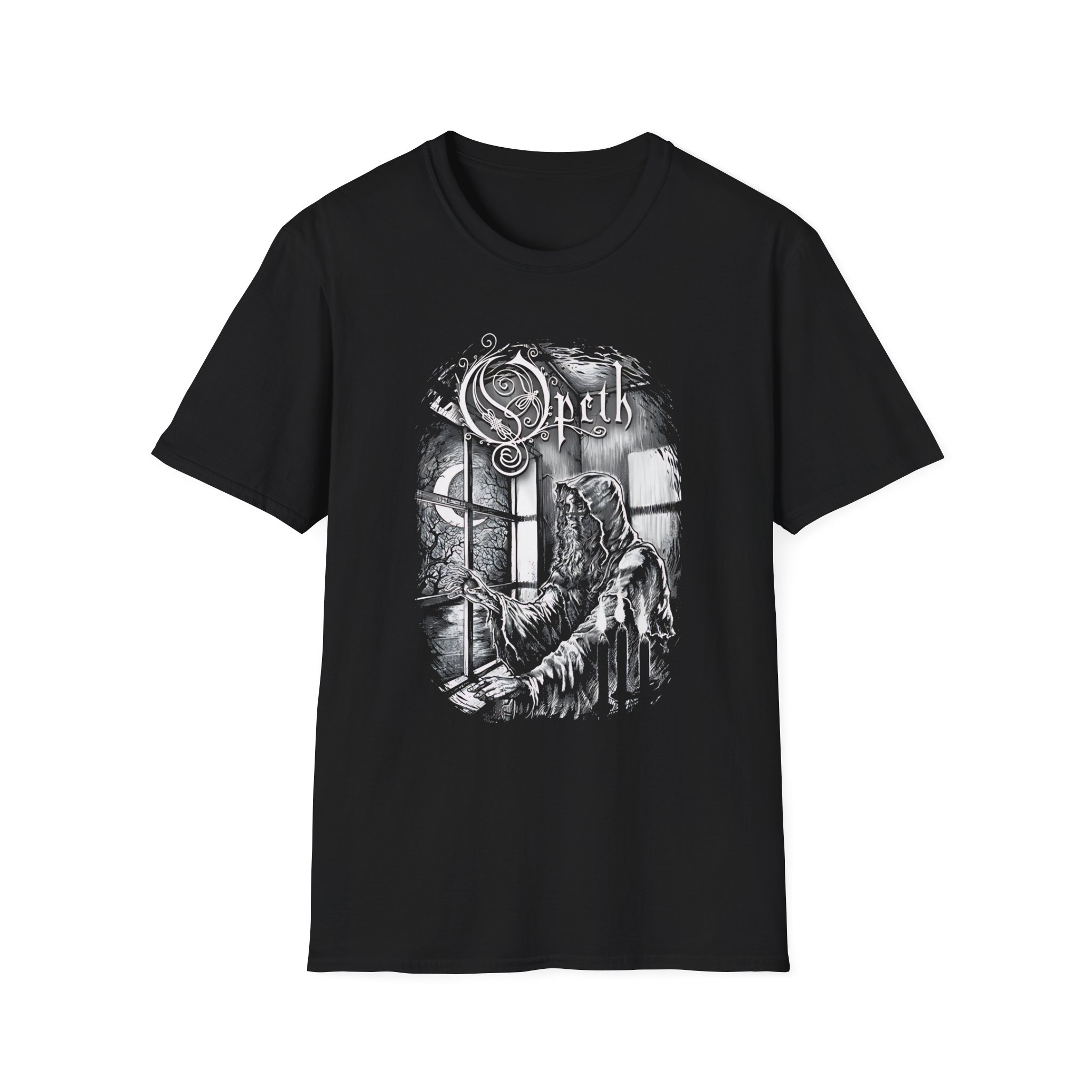 Opeth Windowpane Unisex Softstyle T-Shirt