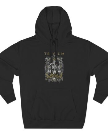 Trivium Skelly Frame Three-Panel Fleece Hoodie