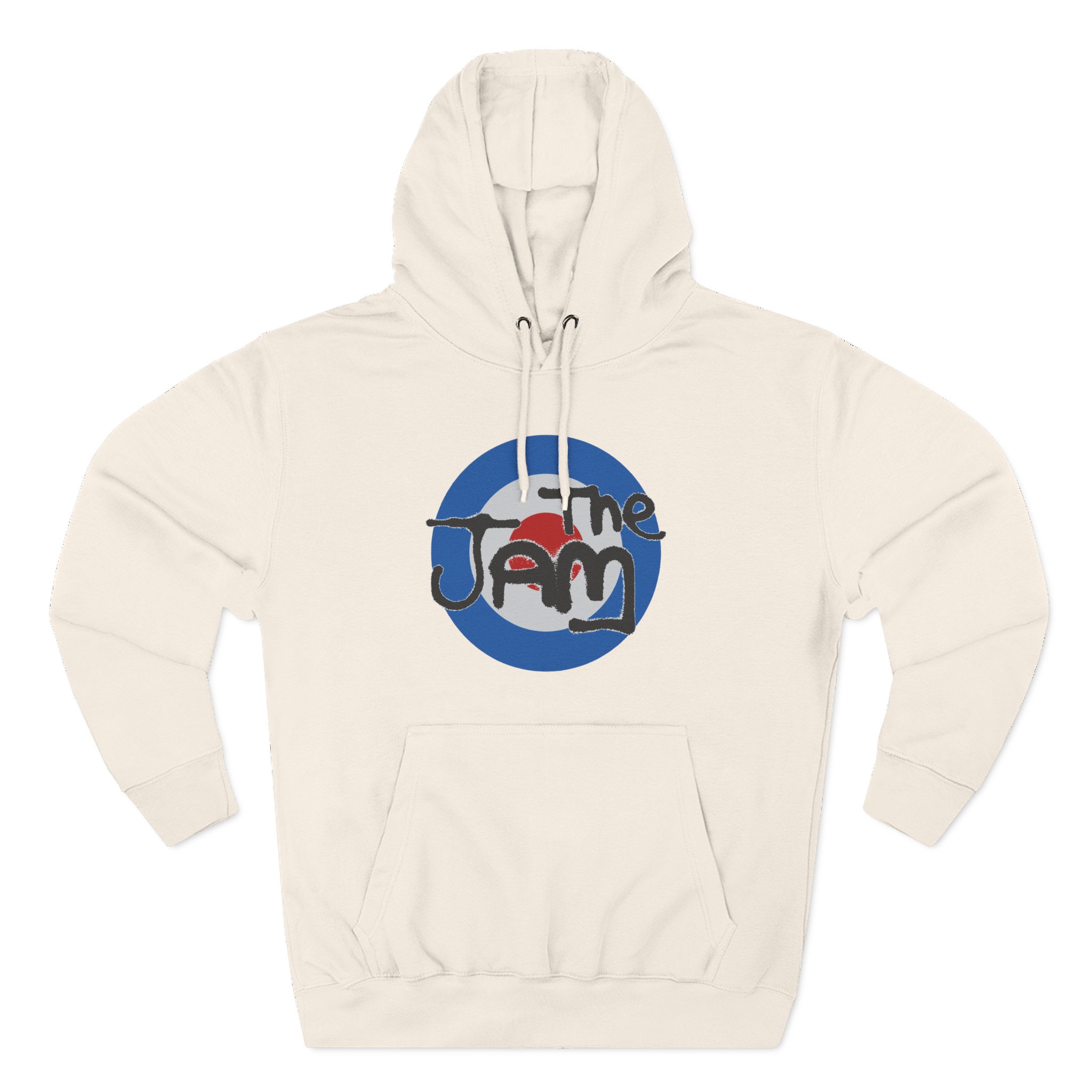 TJ Spray Target Logo Three-Panel Fleece Hoodie