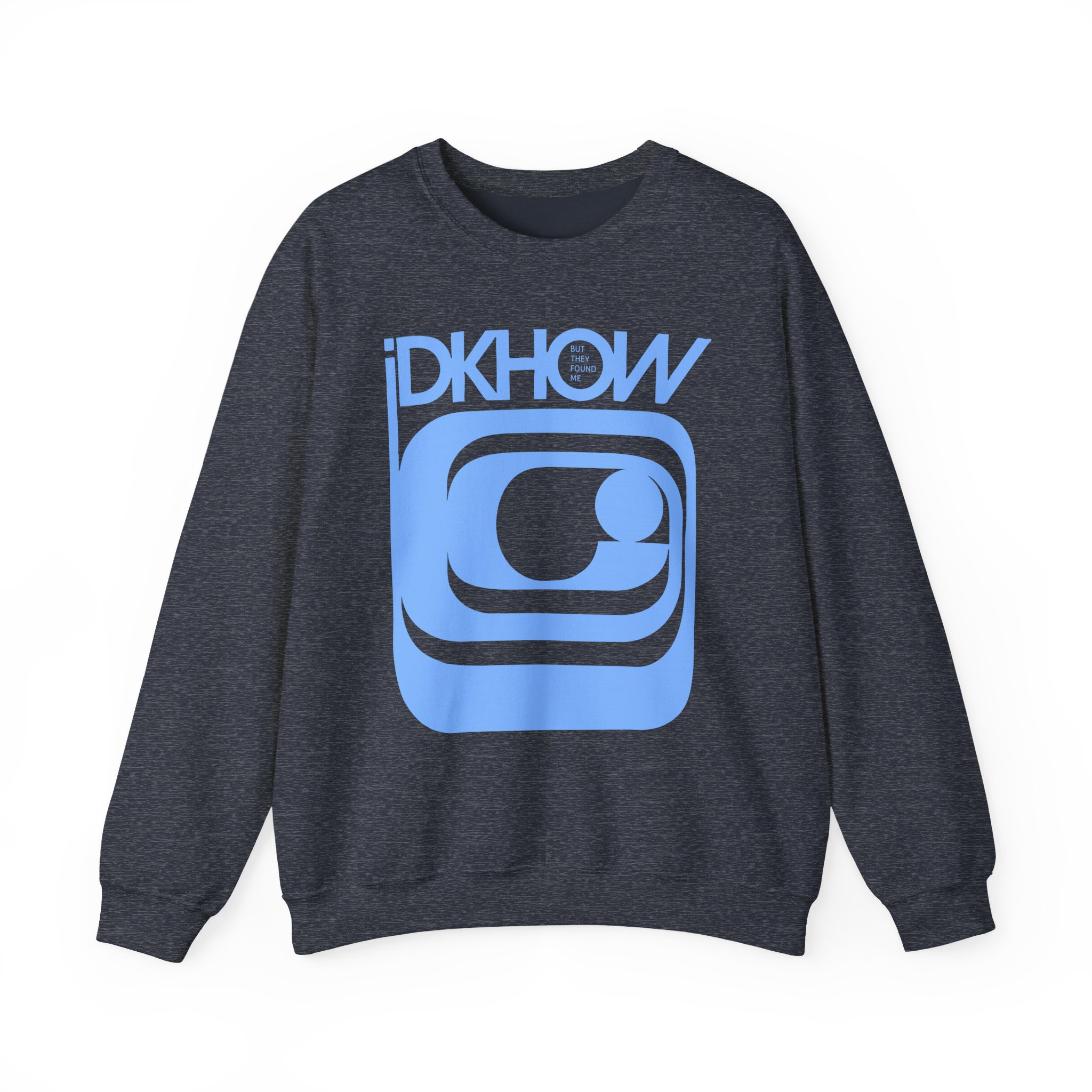 iDKHOW SWIRL MONITOR Unisex Heavy Blendâ„¢ Crewneck Sweatshirt