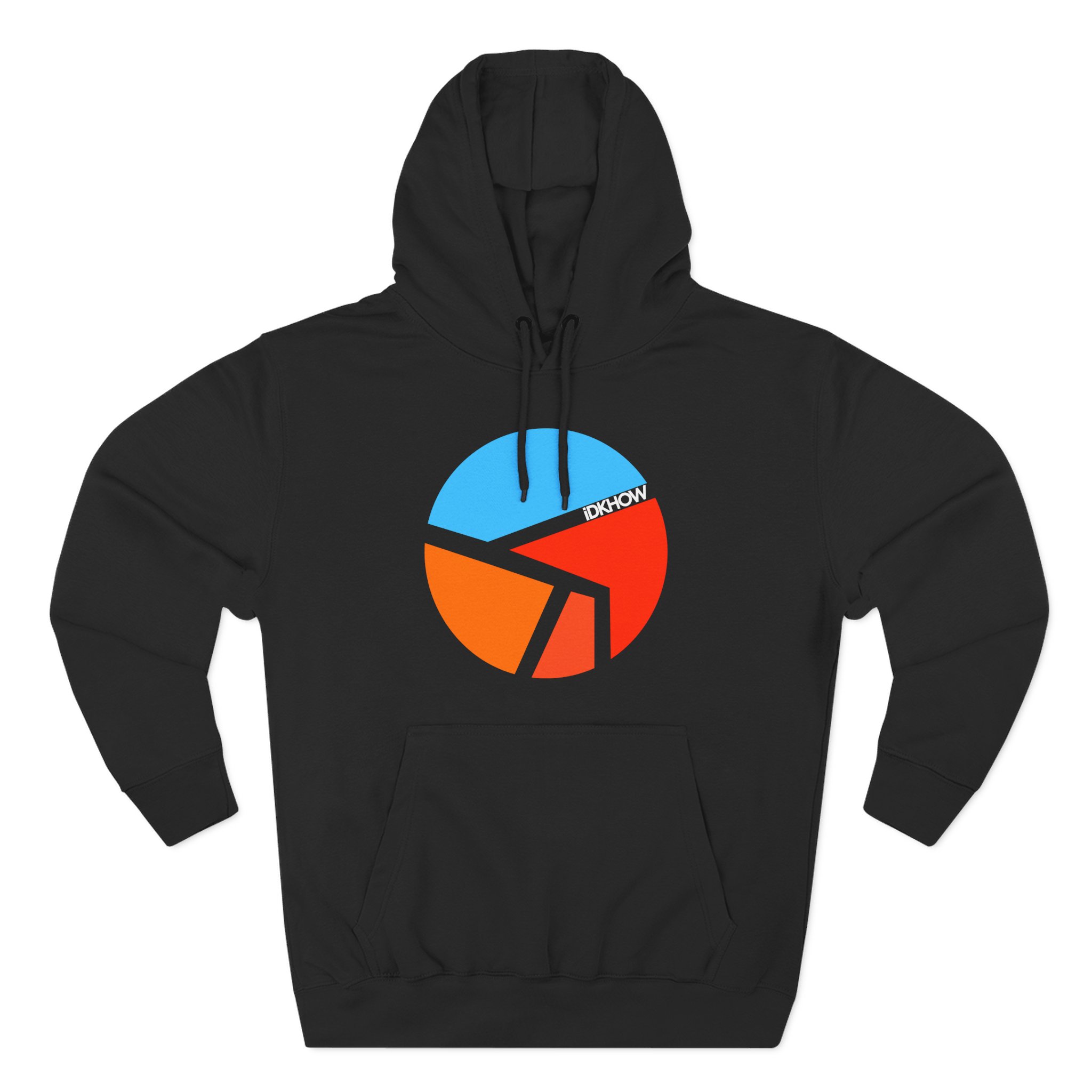 iDKHOW DRUMSKIN CIRCLE Three-Panel Fleece Hoodie