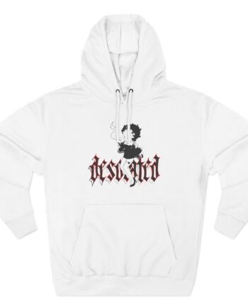 Desolated Betty Three-Panel Fleece Hoodie