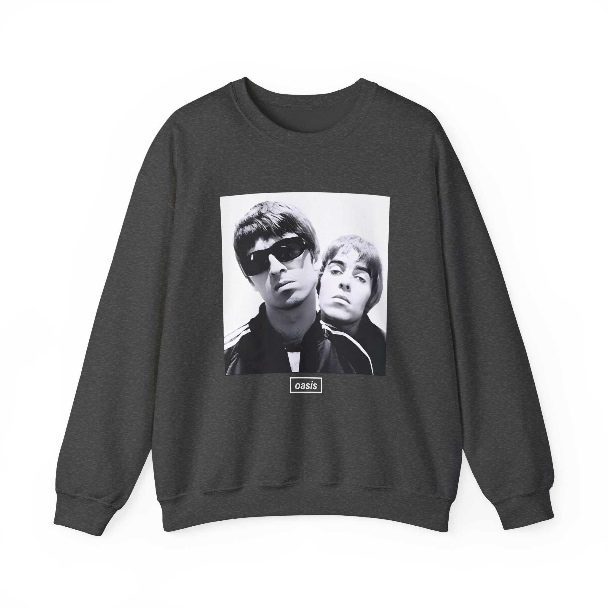 Oasis Liam & Noel Unisex Heavy Blendâ„¢ Crewneck Sweatshirt