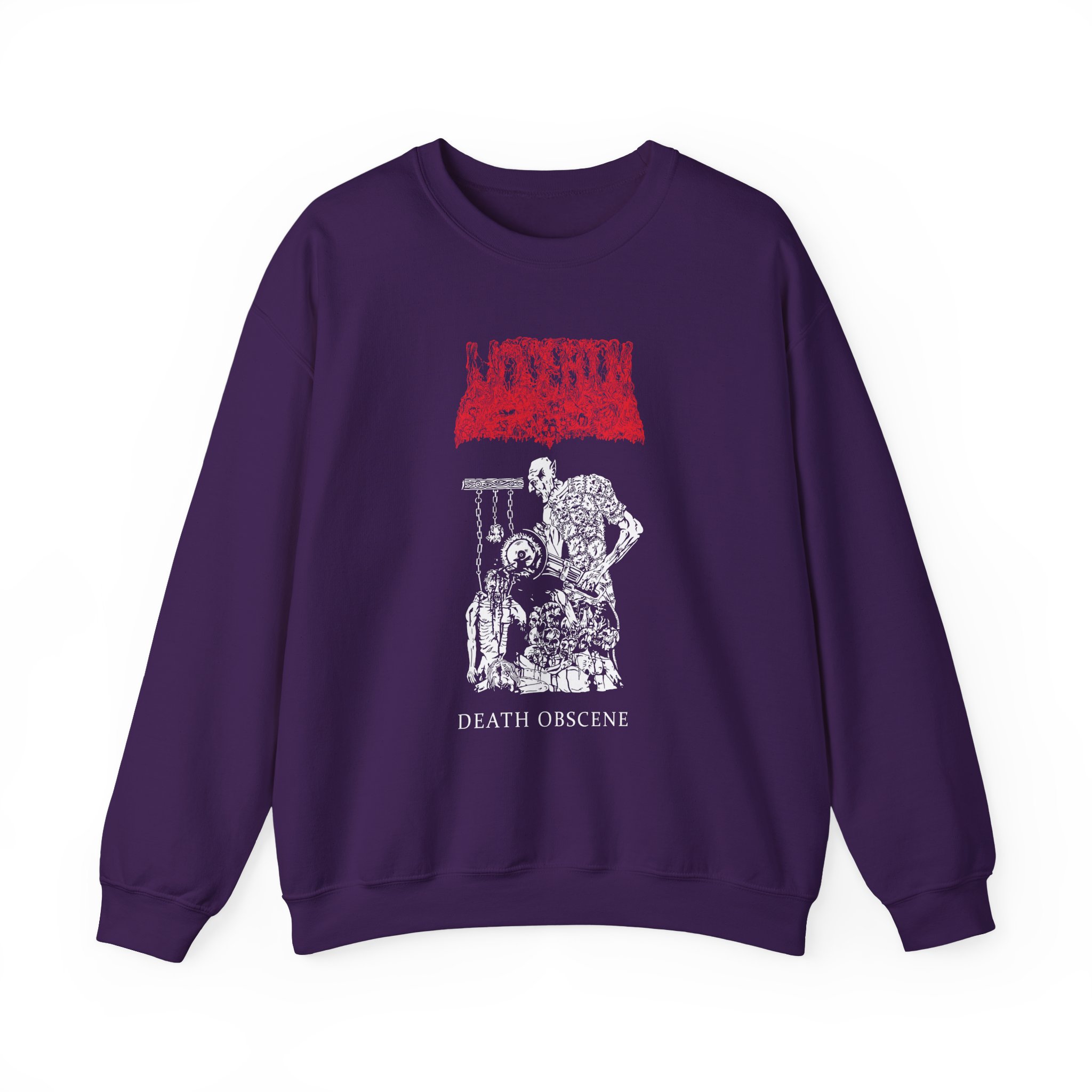 Undeath Death Obscene Unisex Heavy Blendâ„¢ Crewneck Sweatshirt