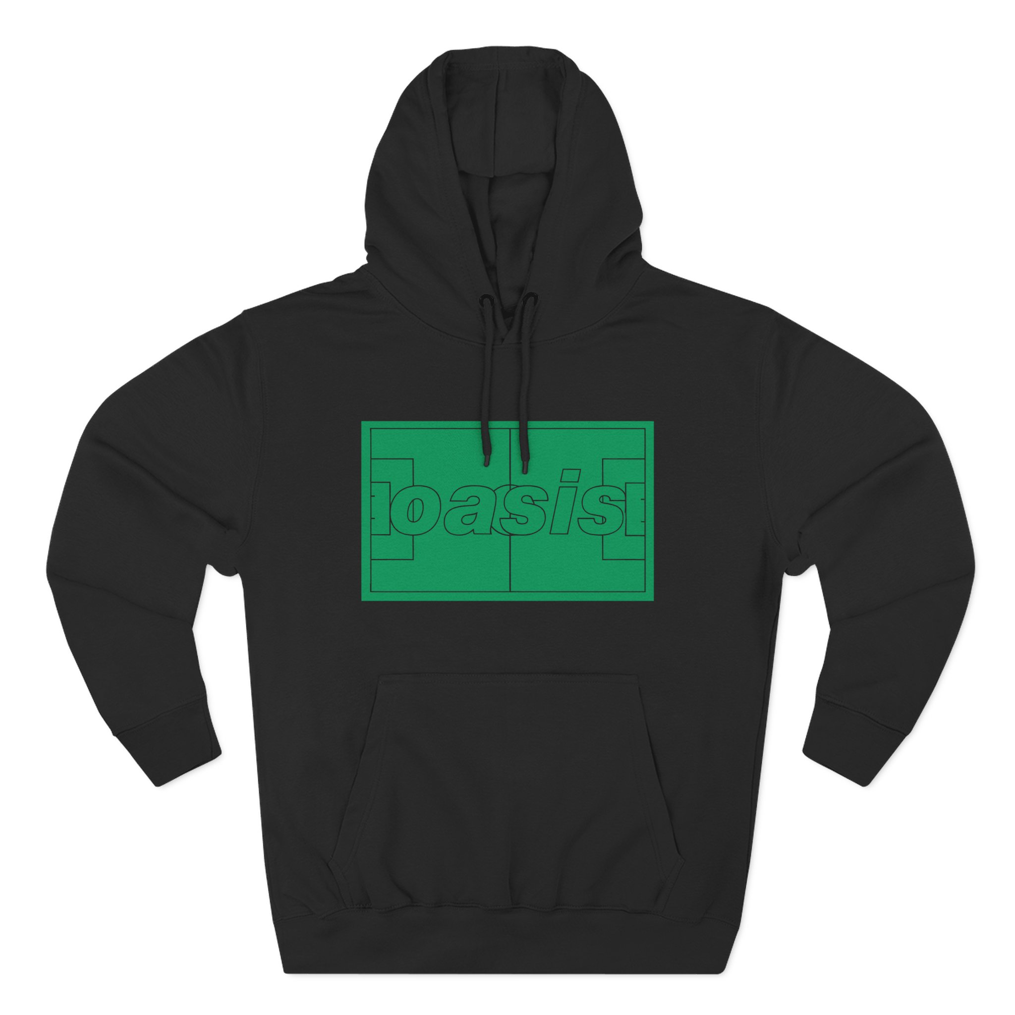 Oasis Logo Pitch Three-Panel Fleece Hoodie