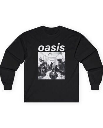 Oasis Definitely Maybe Artwork Unisex Ultra Cotton Long Sleeve Tee