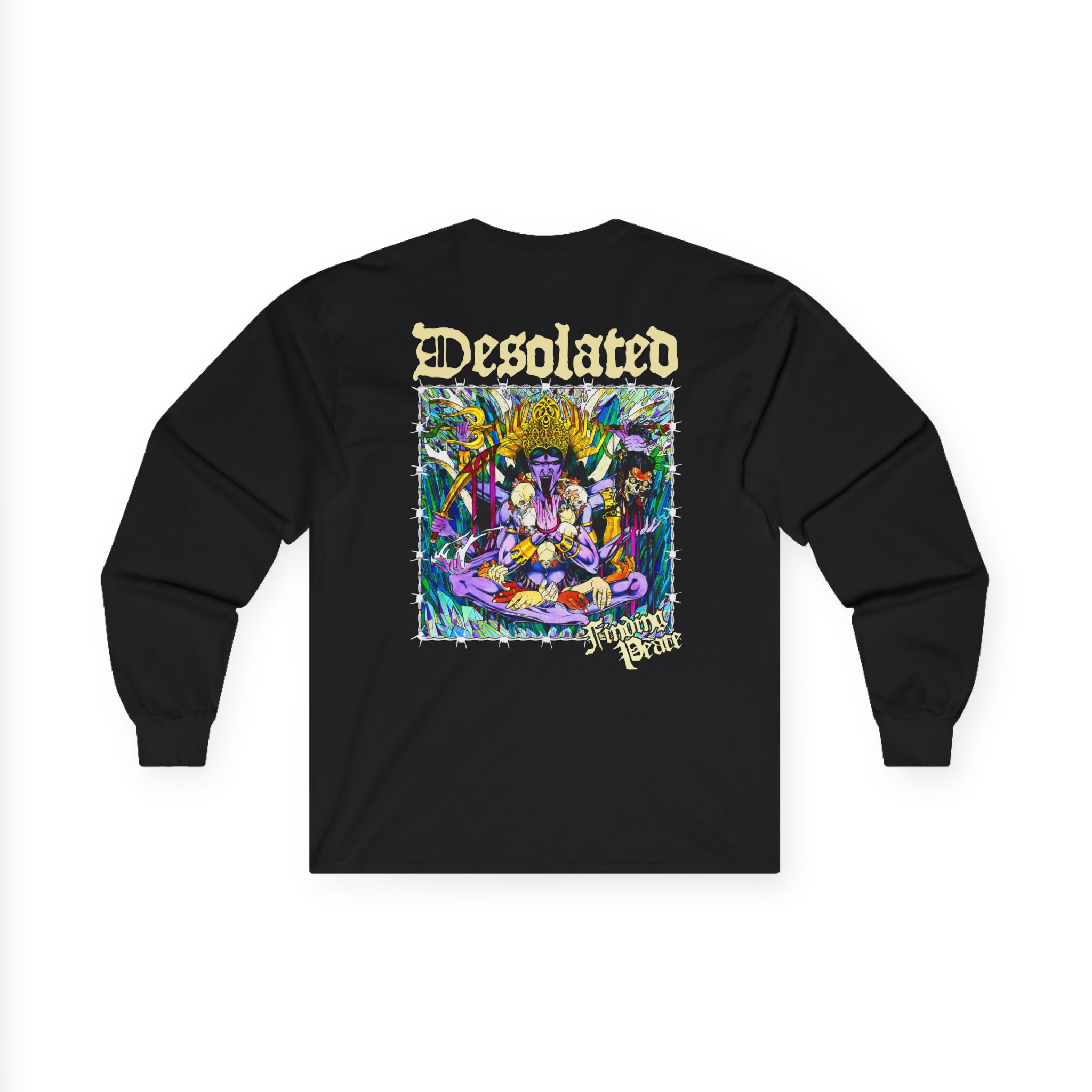 Desolated Finding Peace Unisex Ultra Cotton Long Sleeve Tee