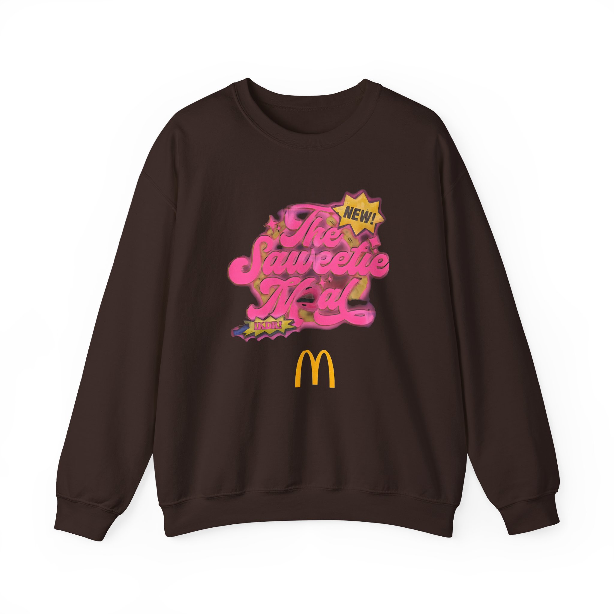 Saweetie Mcdonald's Meal Unisex Heavy Blend Crewneck Sweatshirt