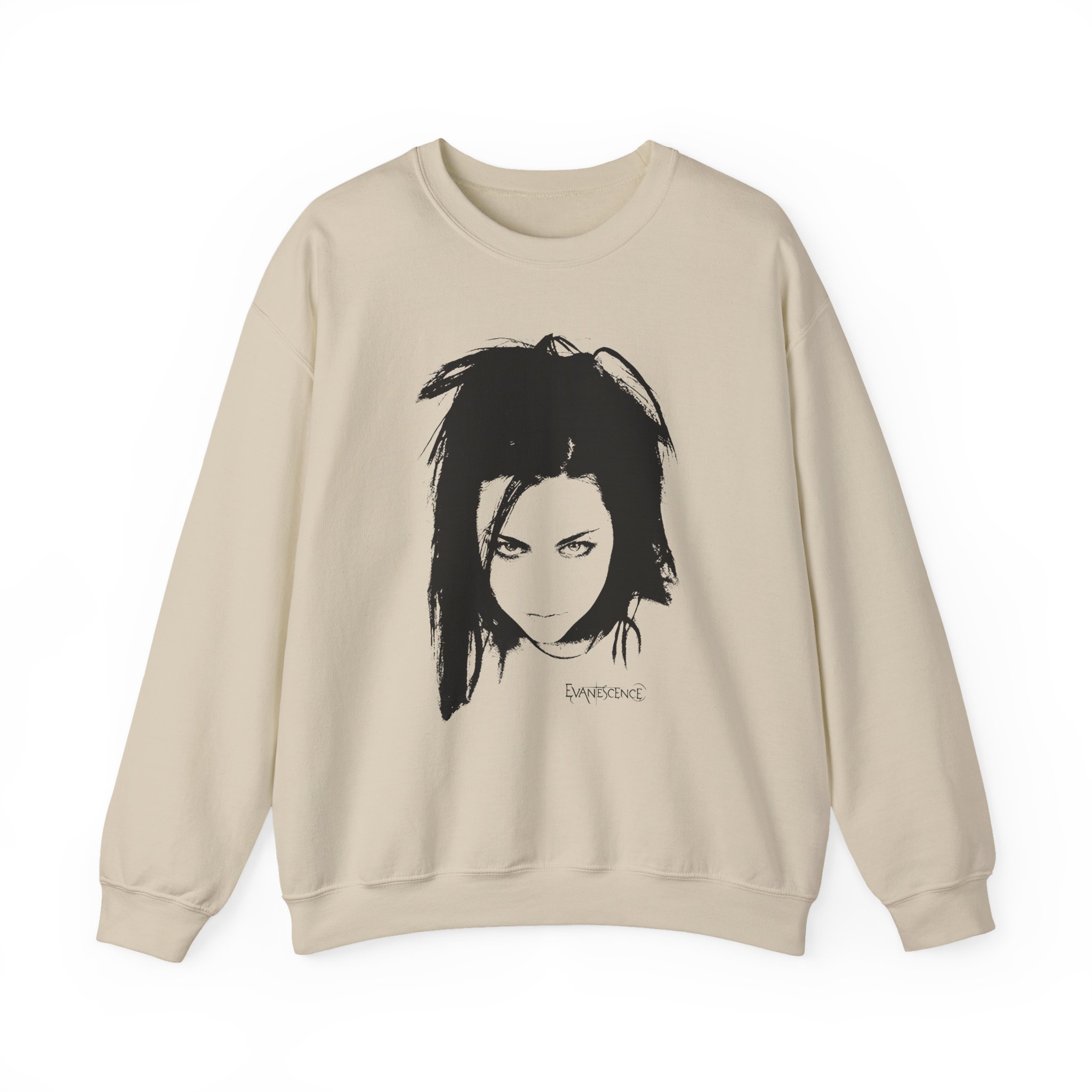 Evanescence Amy Face Unisex Heavy Blendâ„¢ Crewneck Sweatshirt