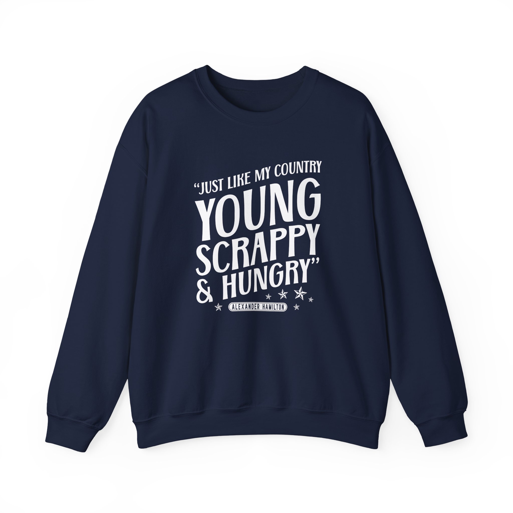 Hamilton Young and Scrappy Unisex Heavy Blendâ„¢ Crewneck Sweatshirt