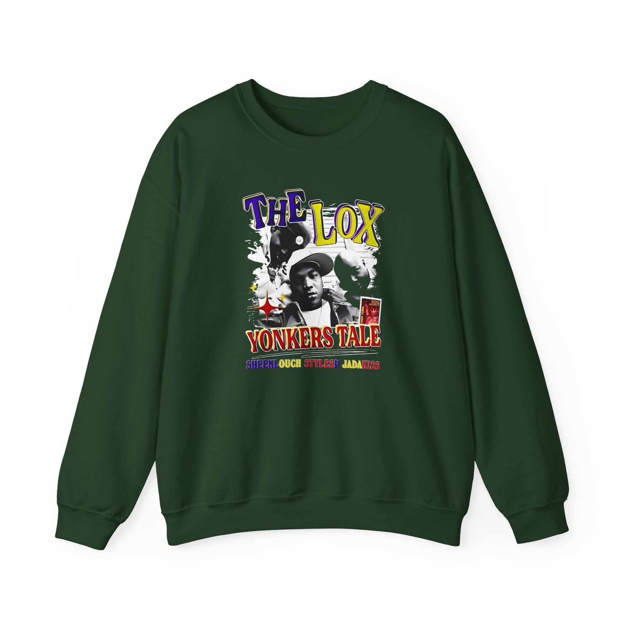The Lox Yonkers Tale Sheek Louch Styles P Jadakiss Unisex Heavy Blend Crewneck Sweatshirt