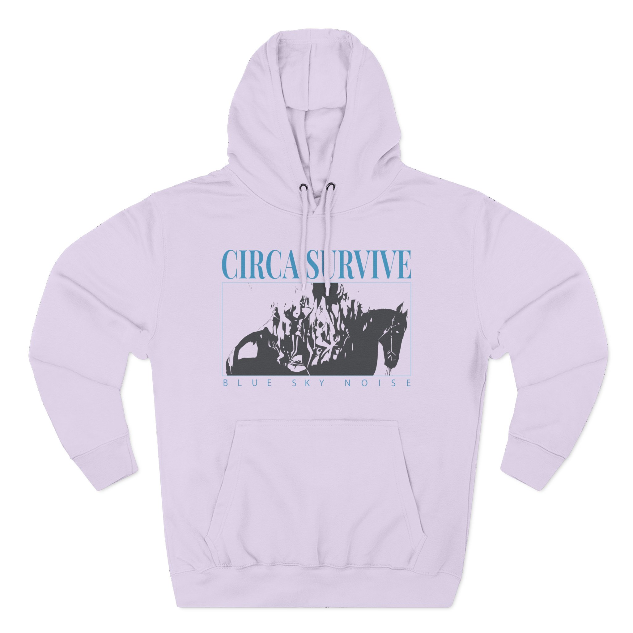 Circa Survive Horse Three-Panel Fleece Hoodie